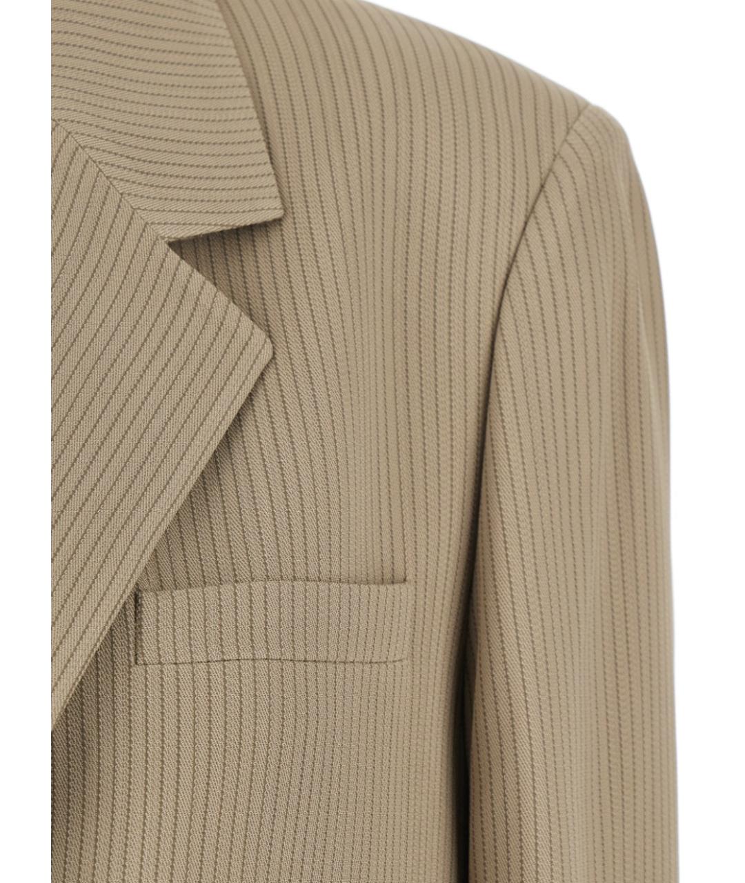 GOLDEN GOOSE DELUXE BRAND Бежевый вискозный жакет/пиджак, фото 3