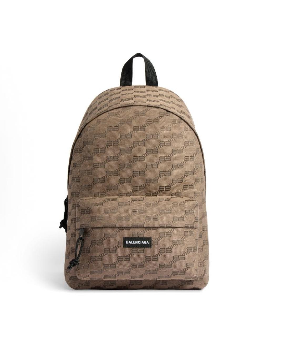 BALENCIAGA Коричневый рюкзак, фото 1