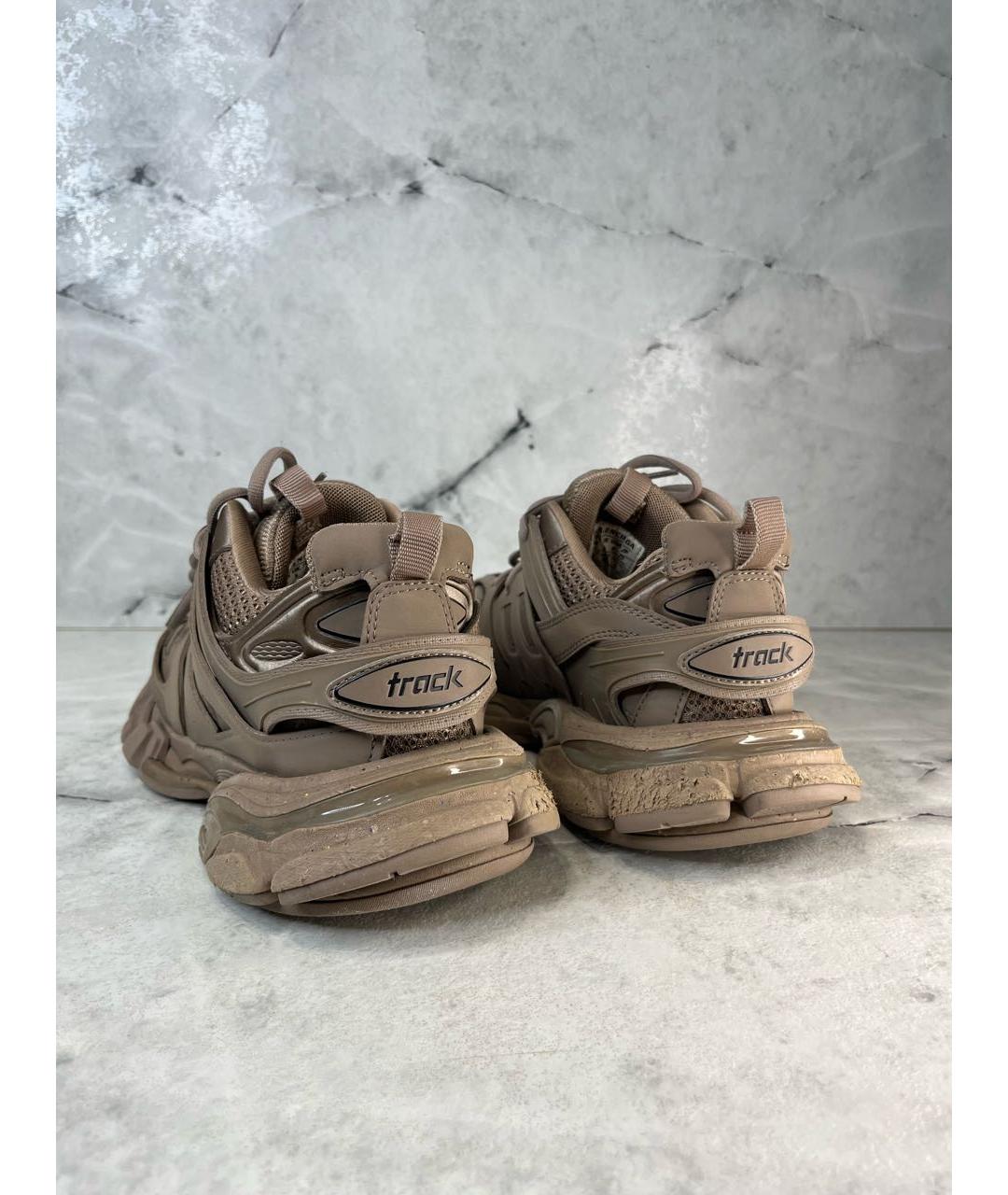 BALENCIAGA Коричневые кроссовки, фото 4