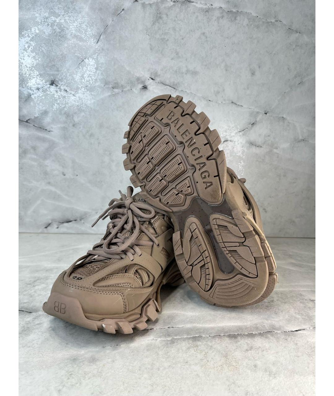 BALENCIAGA Коричневые кроссовки, фото 5