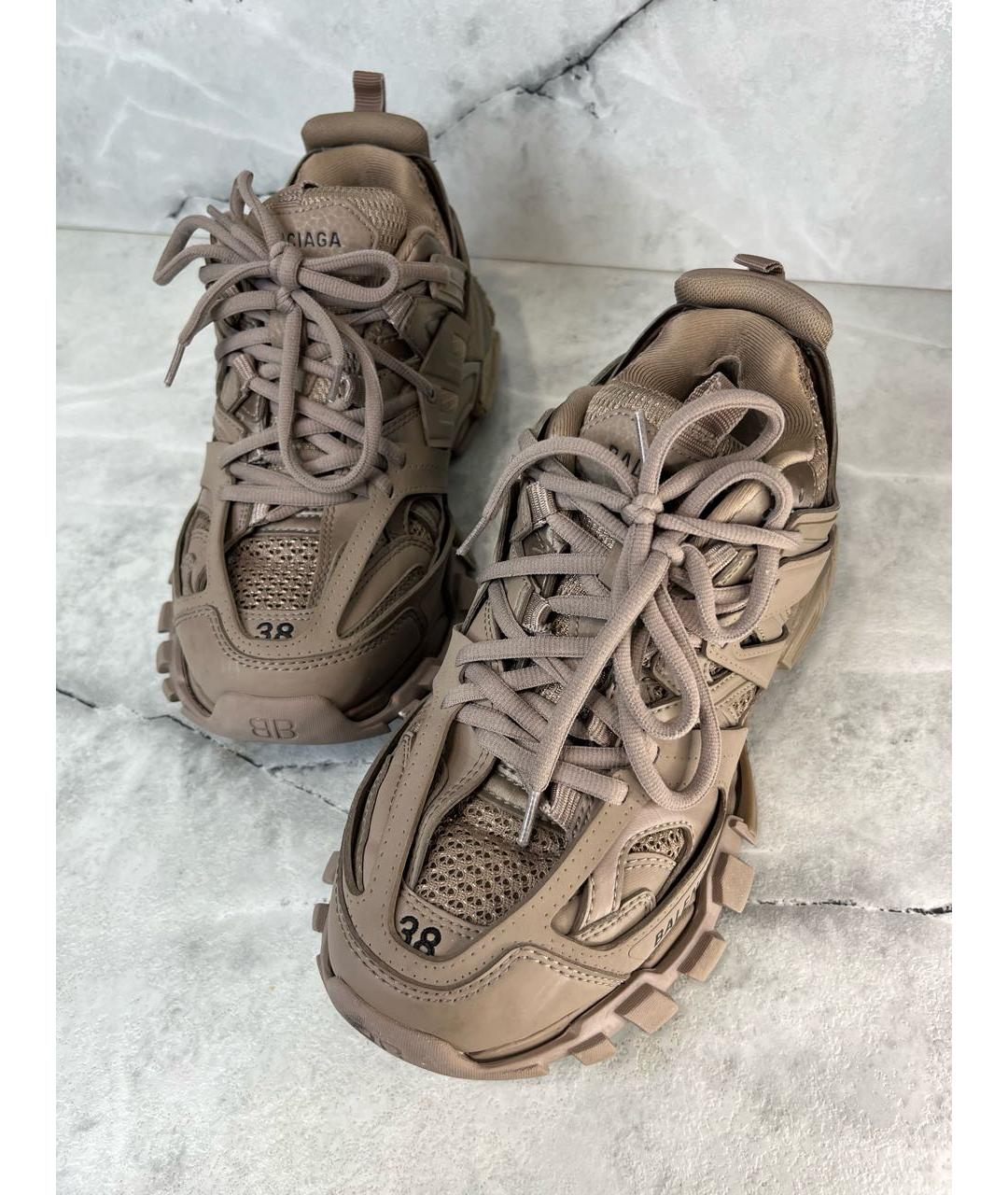 BALENCIAGA Коричневые кроссовки, фото 3