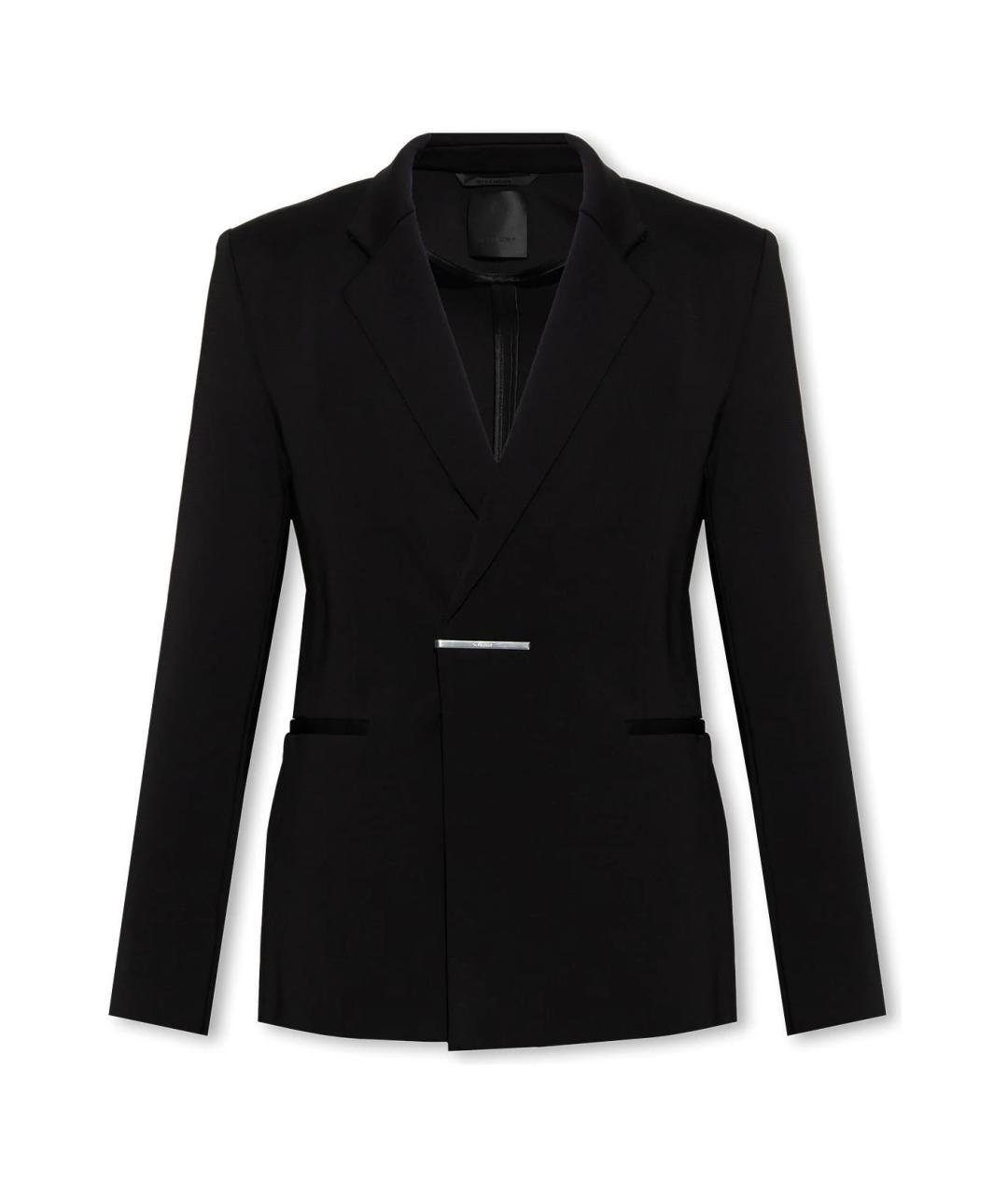 GIVENCHY Черный вискозный пиджак, фото 1