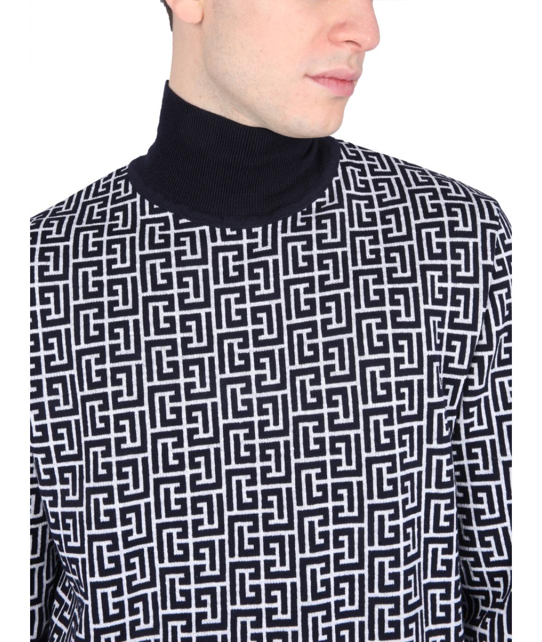 BALMAIN Мульти шерстяной джемпер / свитер, фото 5