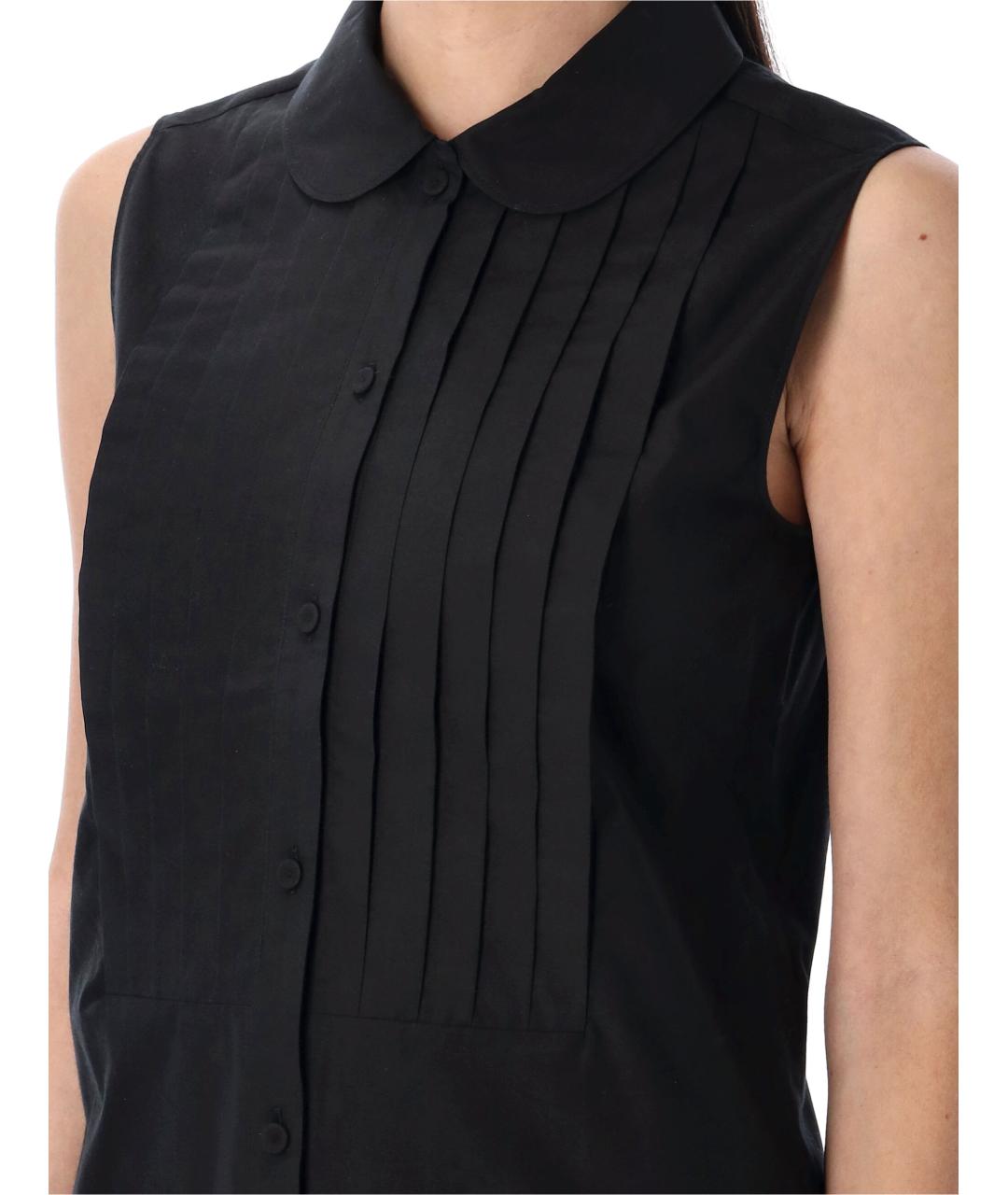 A.P.C. Черный хлопковый жилет, фото 4