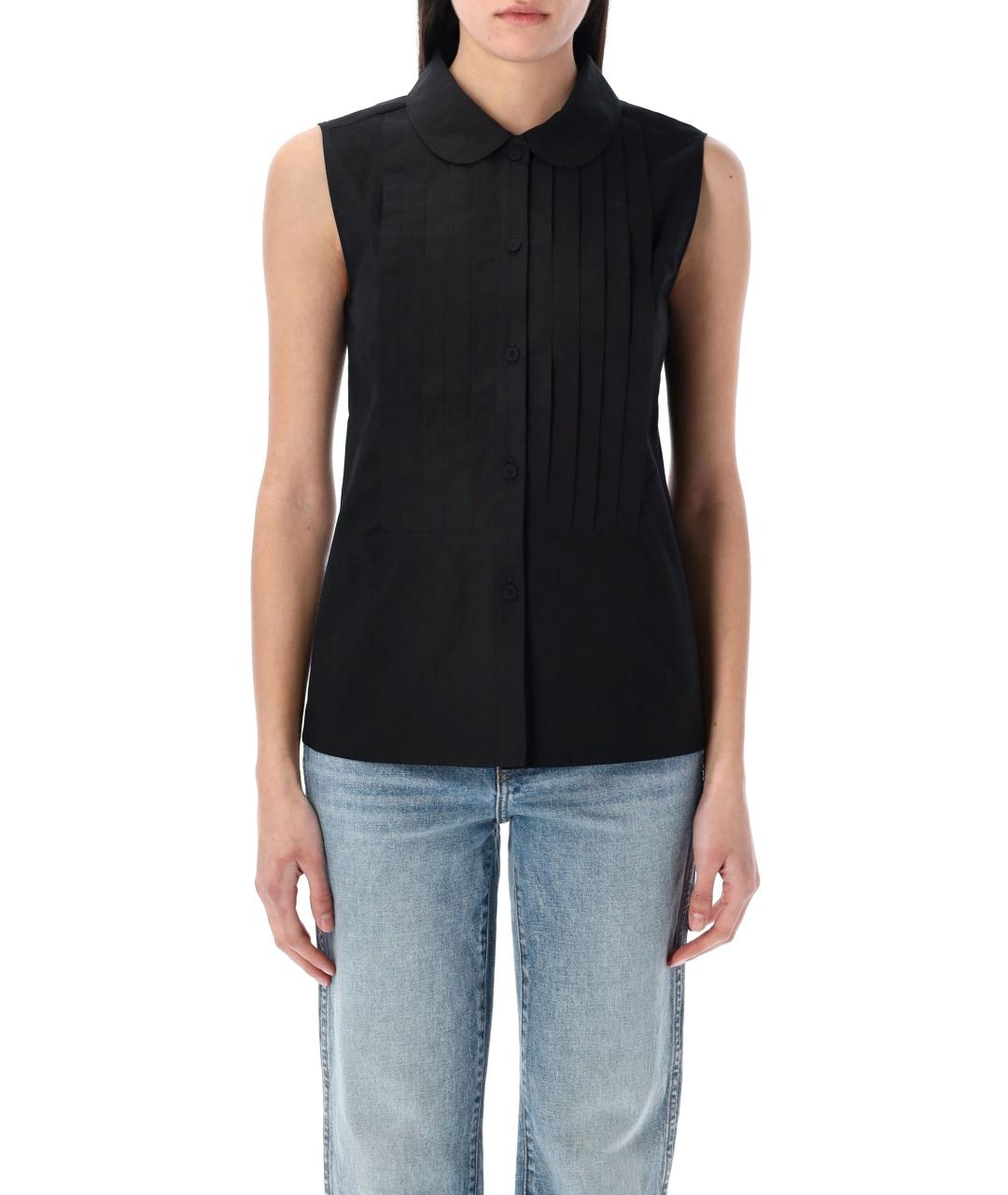 A.P.C. Черный хлопковый жилет, фото 2