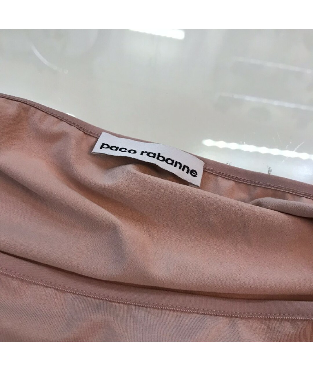 PACO RABANNE Фиолетовая юбка мини, фото 4