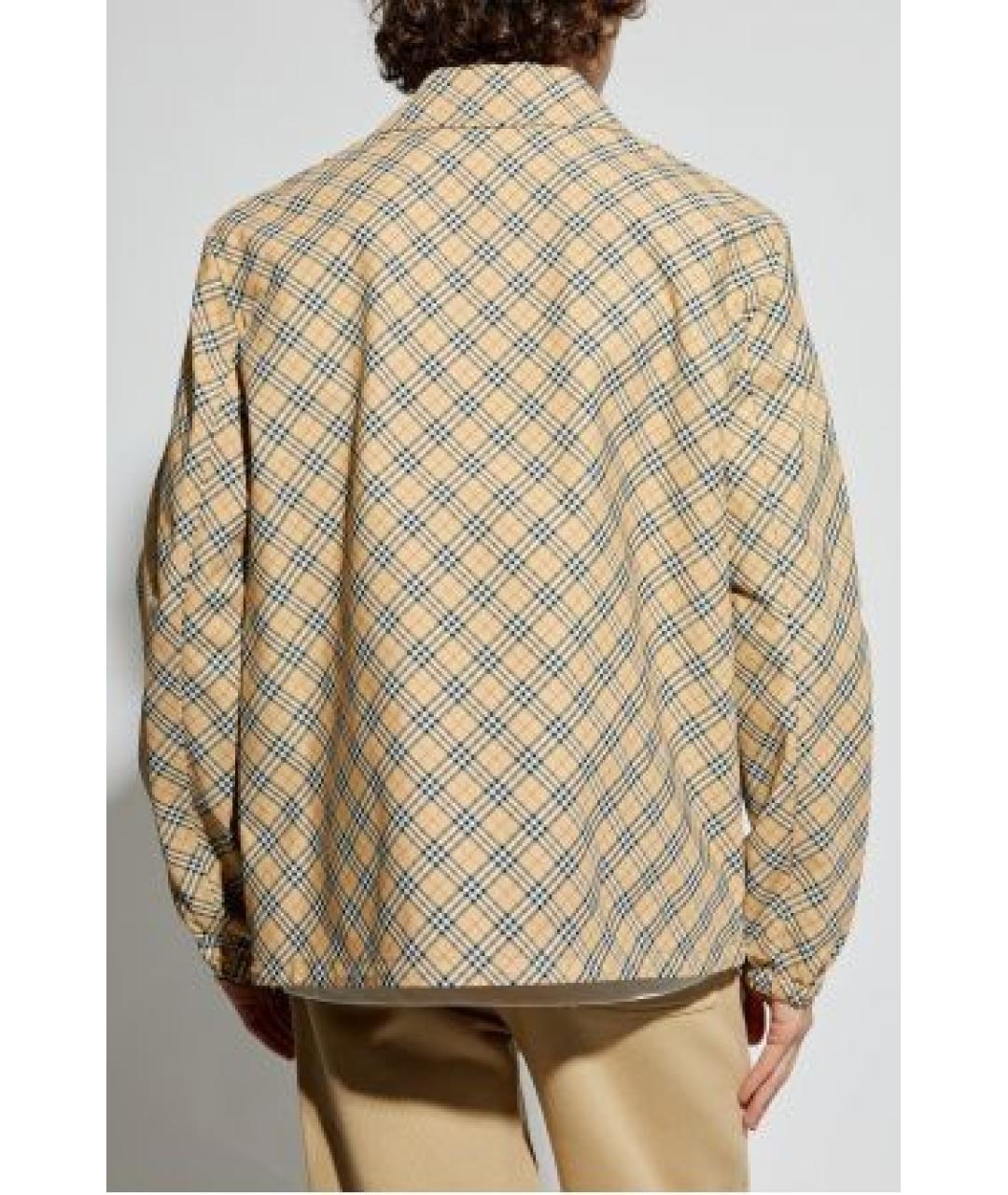 BURBERRY Бежевая кэжуал рубашка, фото 3