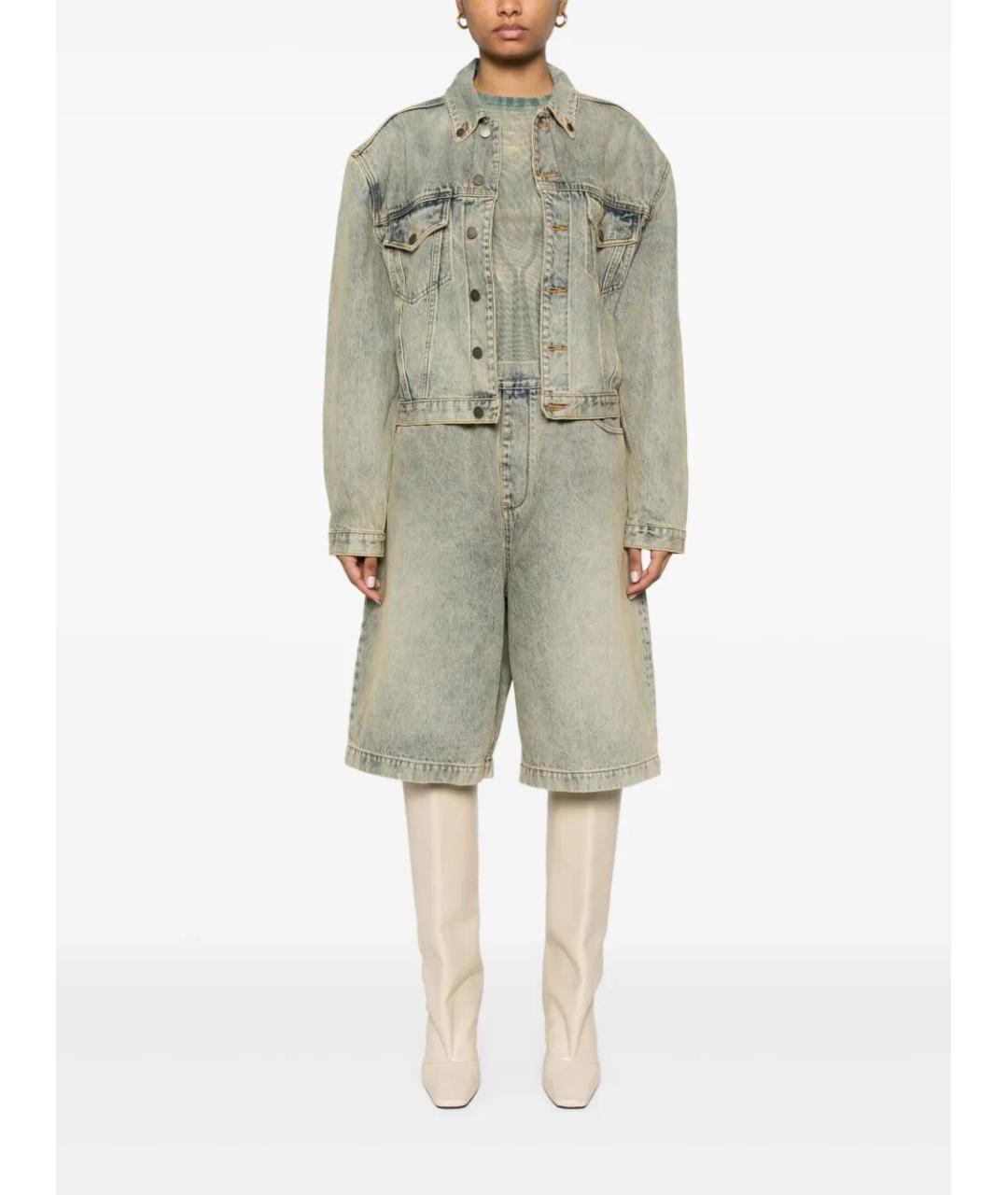 entire studios Синяя хлопковая куртка, фото 5