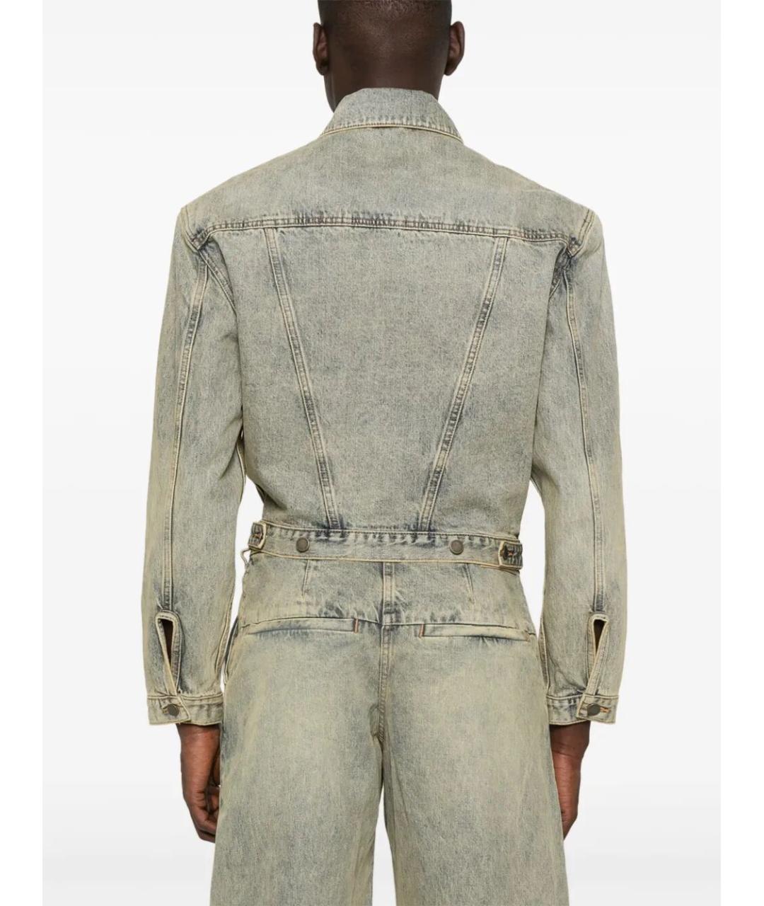 entire studios Синяя хлопковая куртка, фото 3