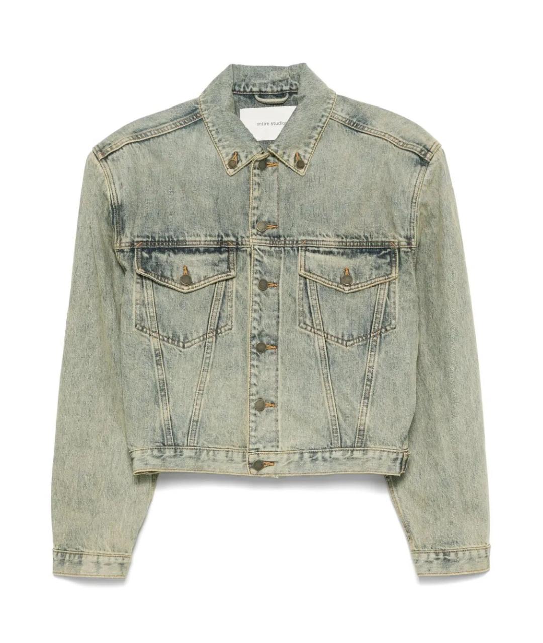 entire studios Синяя хлопковая куртка, фото 1