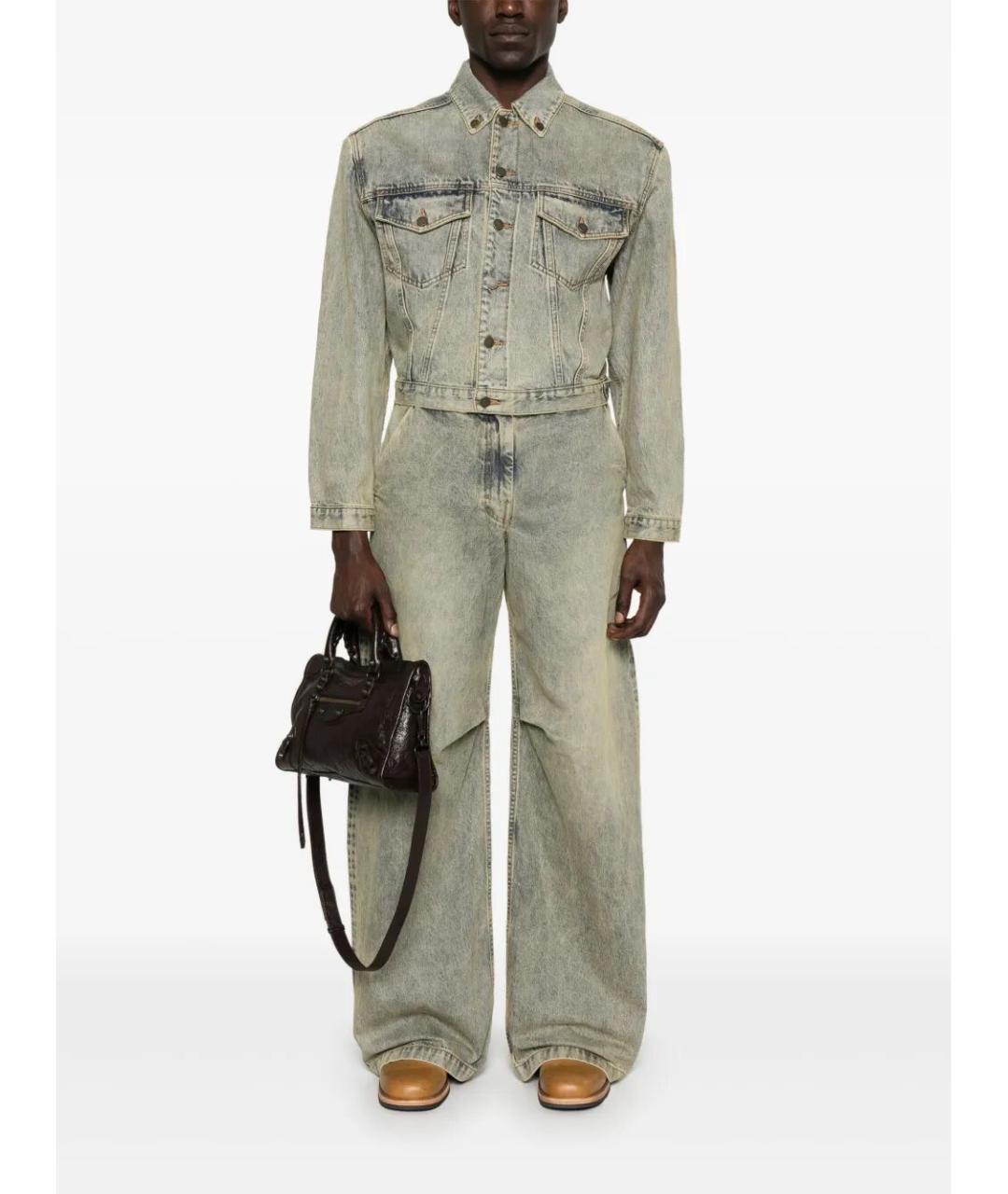 entire studios Синяя хлопковая куртка, фото 2