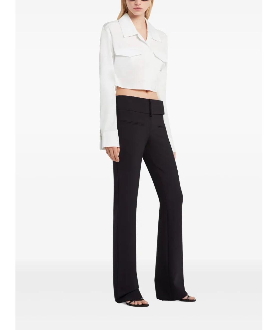 COURREGES Белая хлопковая рубашка, фото 3