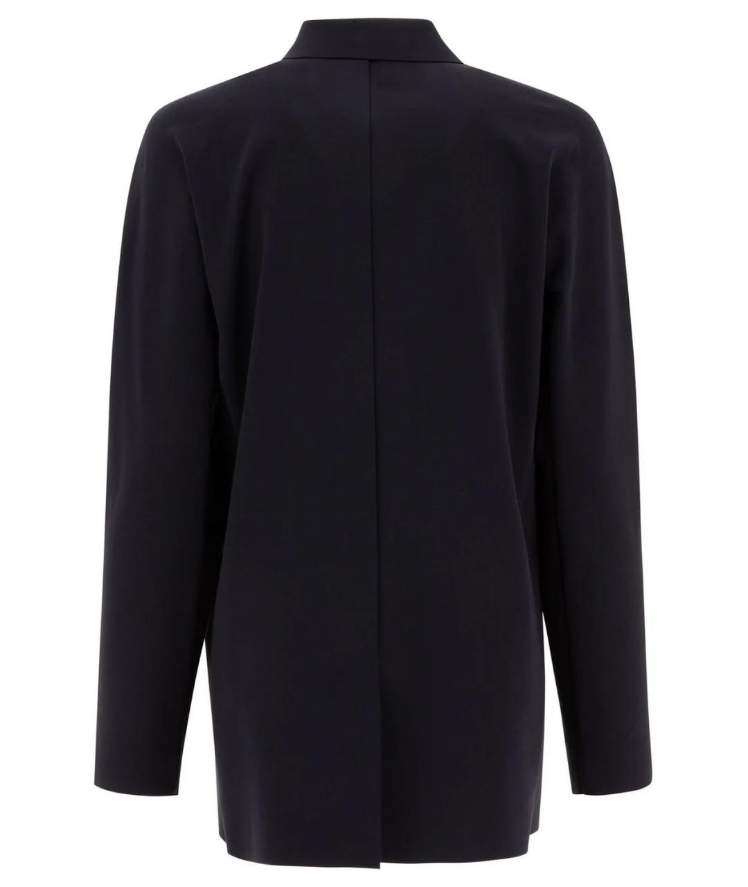 MAX MARA Синий хлопковый жакет/пиджак, фото 2