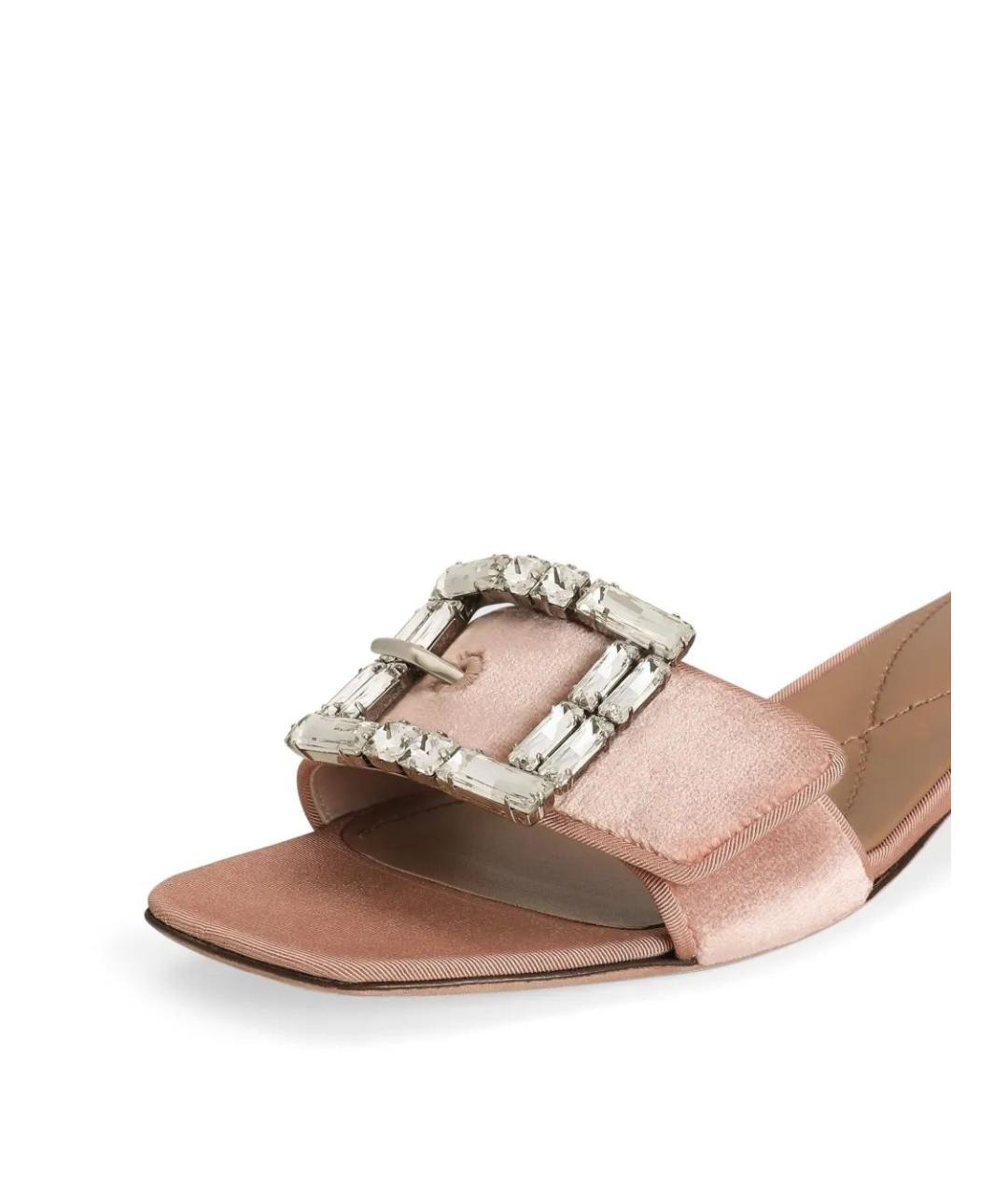 DOLCE&GABBANA Розовые сандалии, фото 4