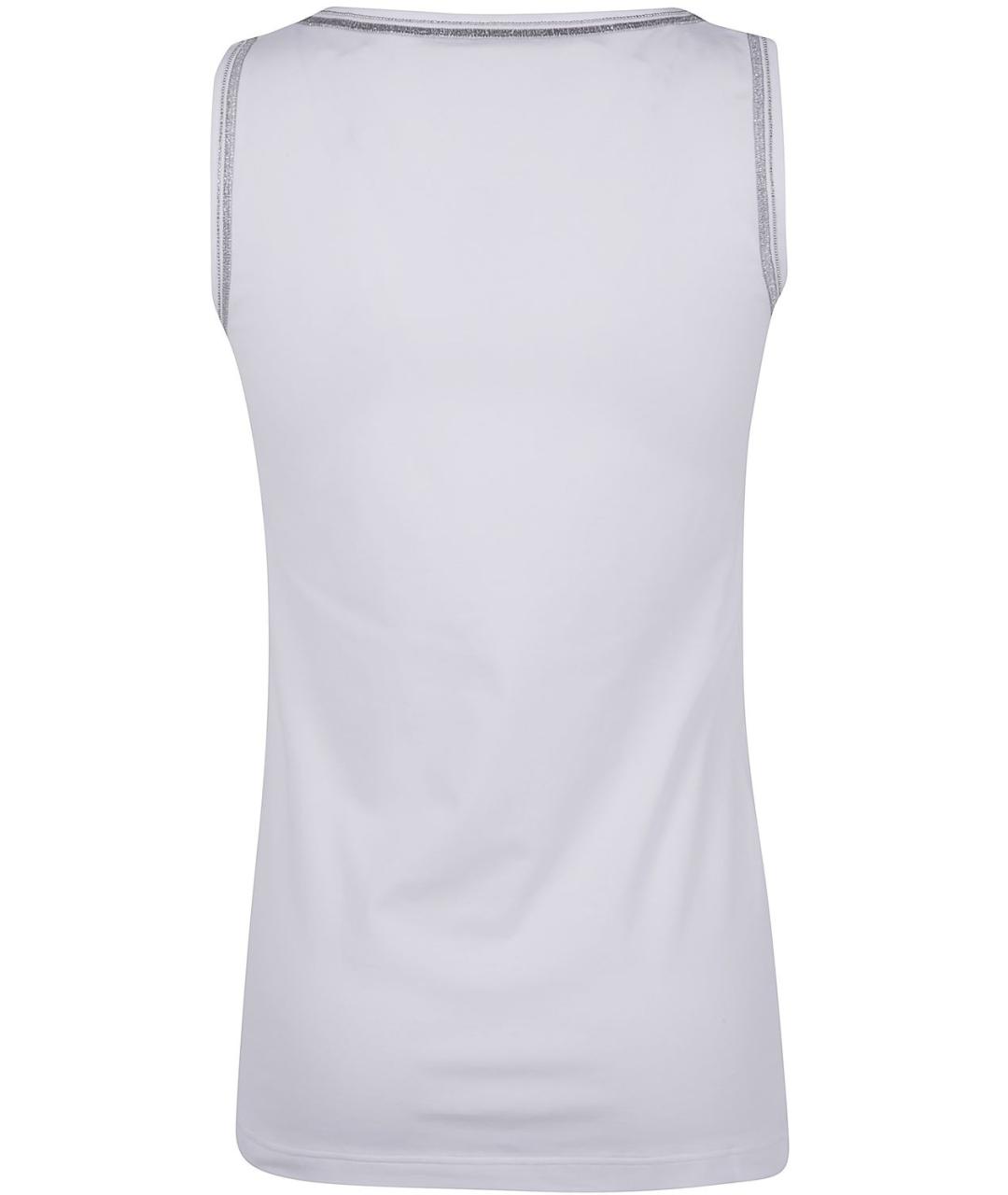 D.EXTERIOR Белая полиэстеровая майка, фото 2