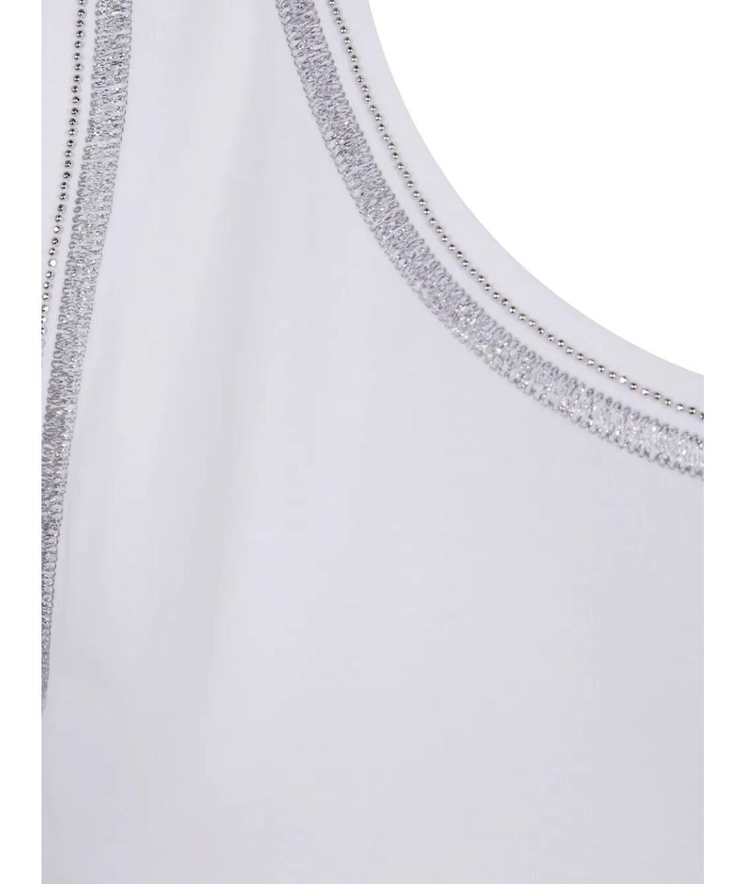 D.EXTERIOR Белая полиэстеровая майка, фото 5