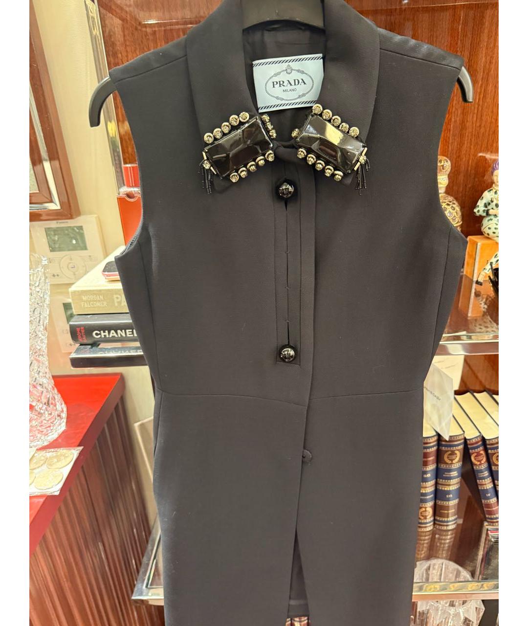 PRADA Черный жилет, фото 4