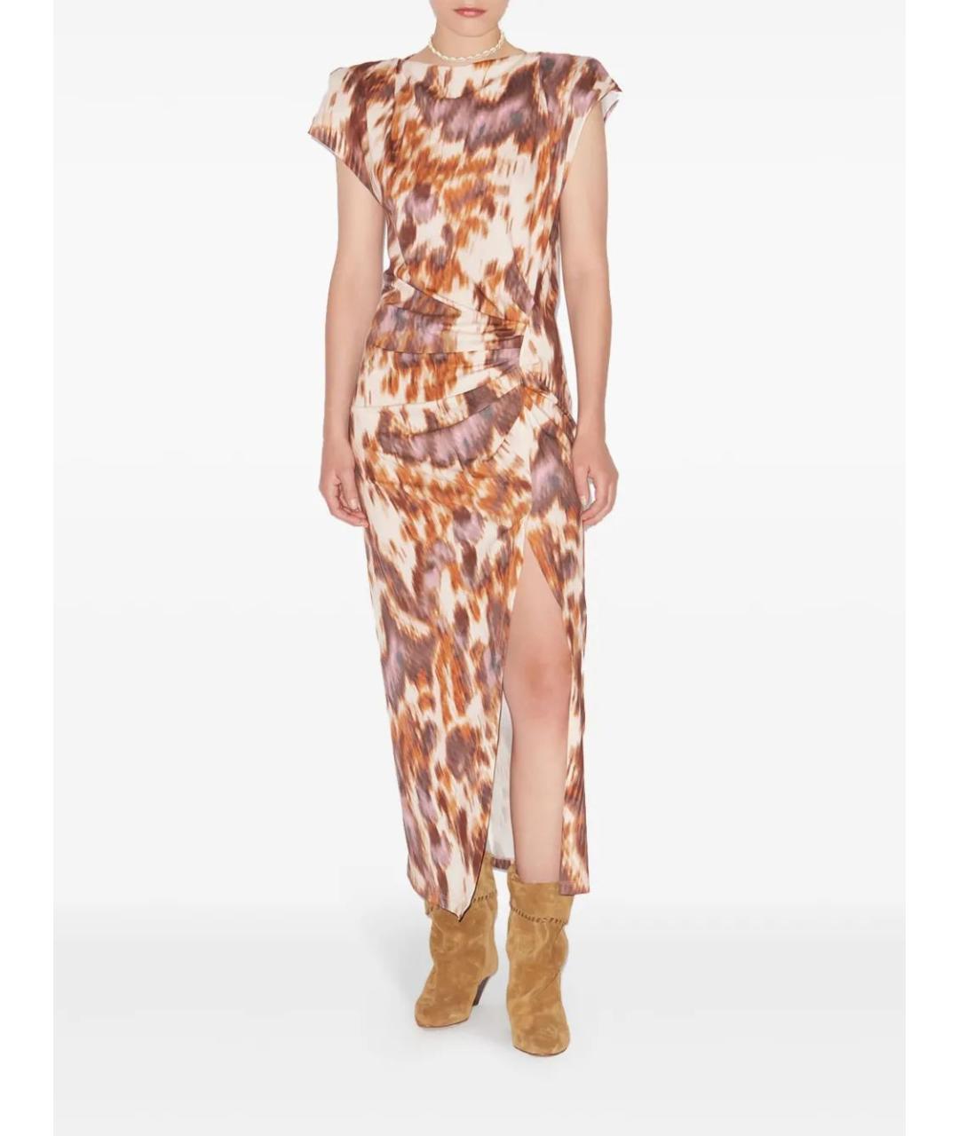 ISABEL MARANT Мульти хлопковое повседневное платье, фото 2