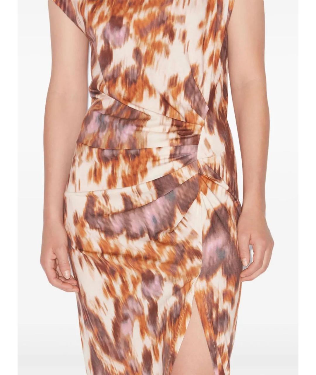 ISABEL MARANT Мульти хлопковое повседневное платье, фото 4