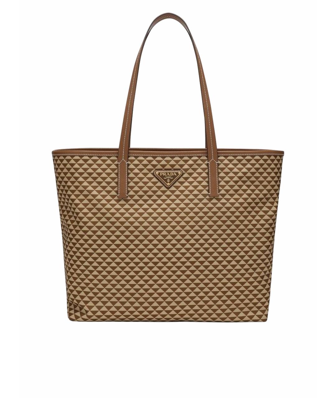 PRADA Бежевая сумка тоут, фото 1