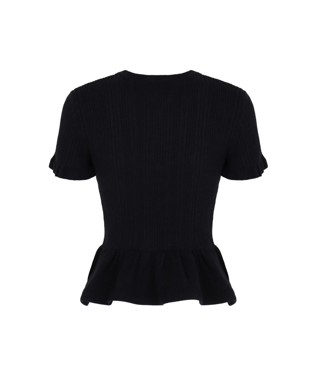 SELF-PORTRAIT Синий полиэстеровый джемпер / свитер, фото 2