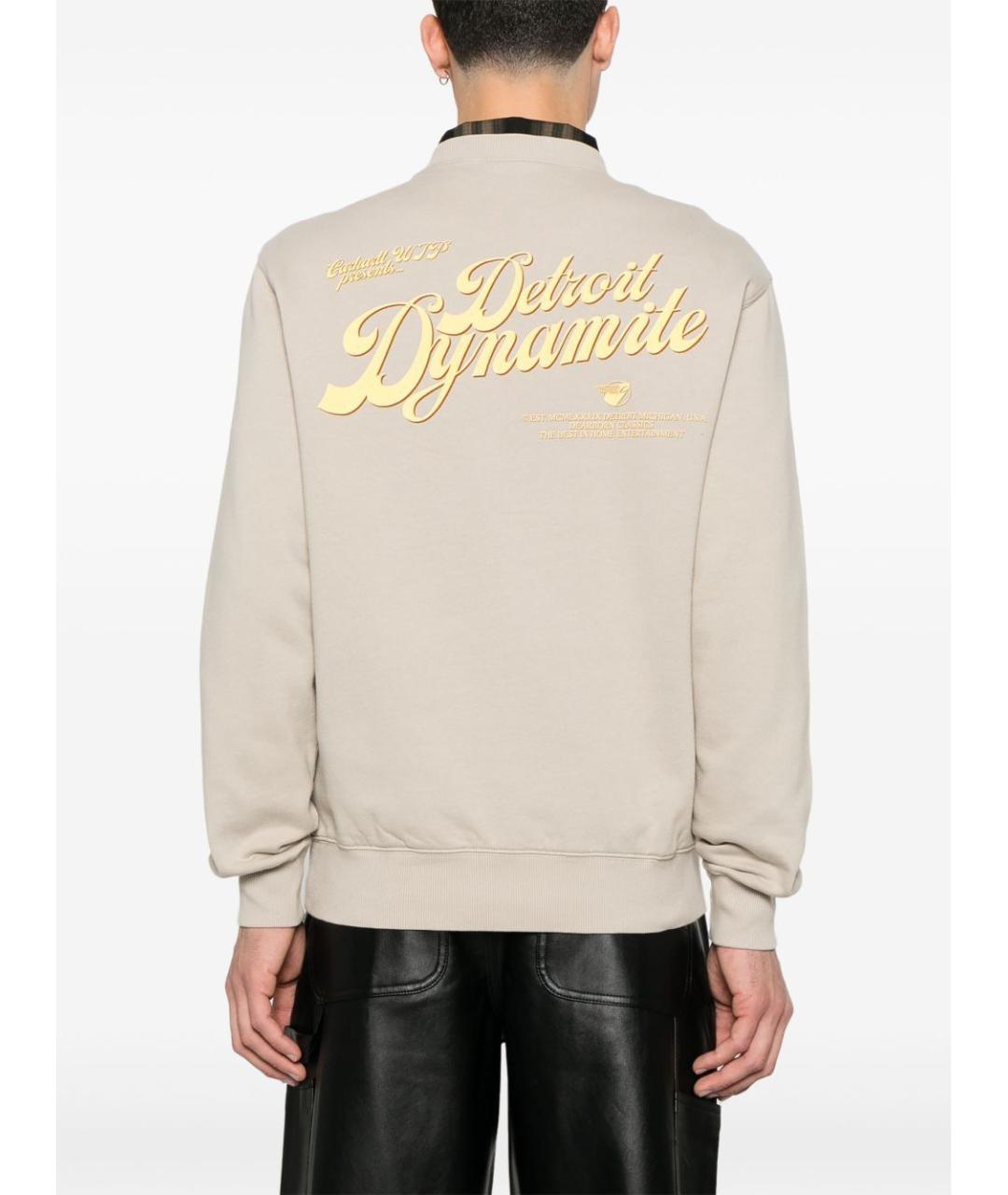 CARHARTT WIP Бежевый хлопковый джемпер / свитер, фото 4