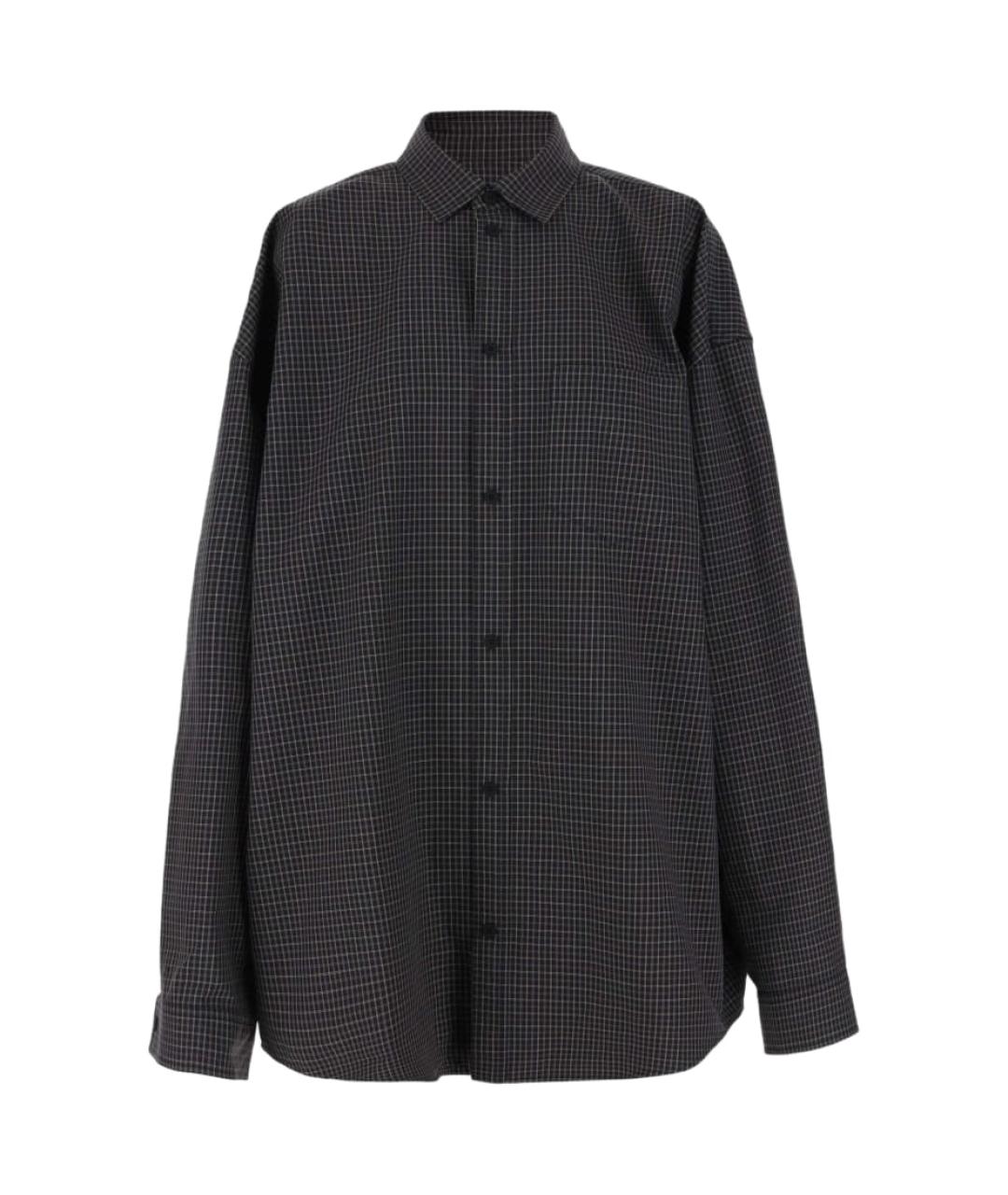 BALENCIAGA Мульти хлопковая кэжуал рубашка, фото 1