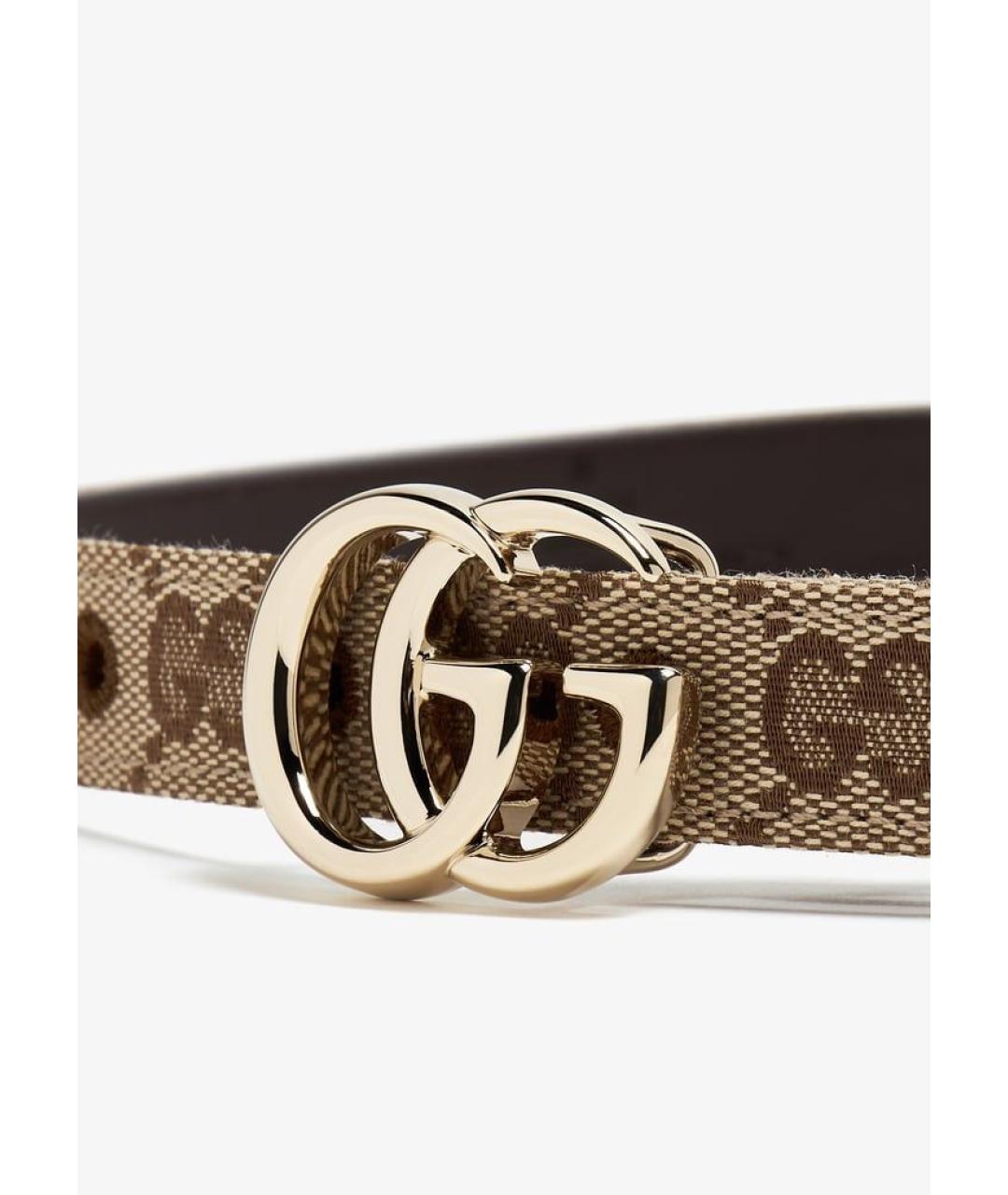 GUCCI Бежевый ремень, фото 2