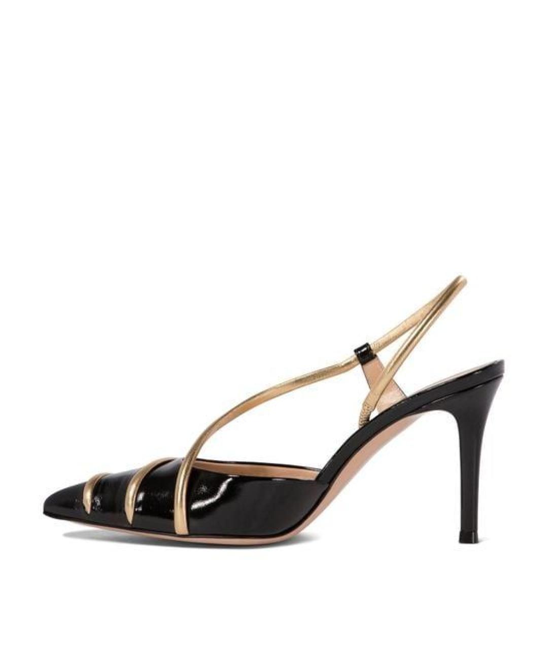 GIANVITO ROSSI Черные туфли из лакированной кожи, фото 2