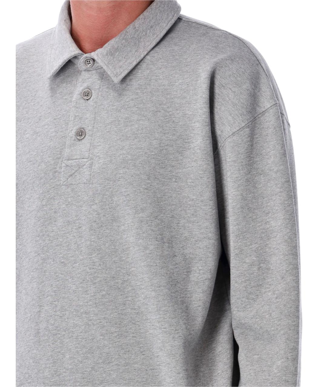 J.W.ANDERSON Серый хлопковый джемпер / свитер, фото 4