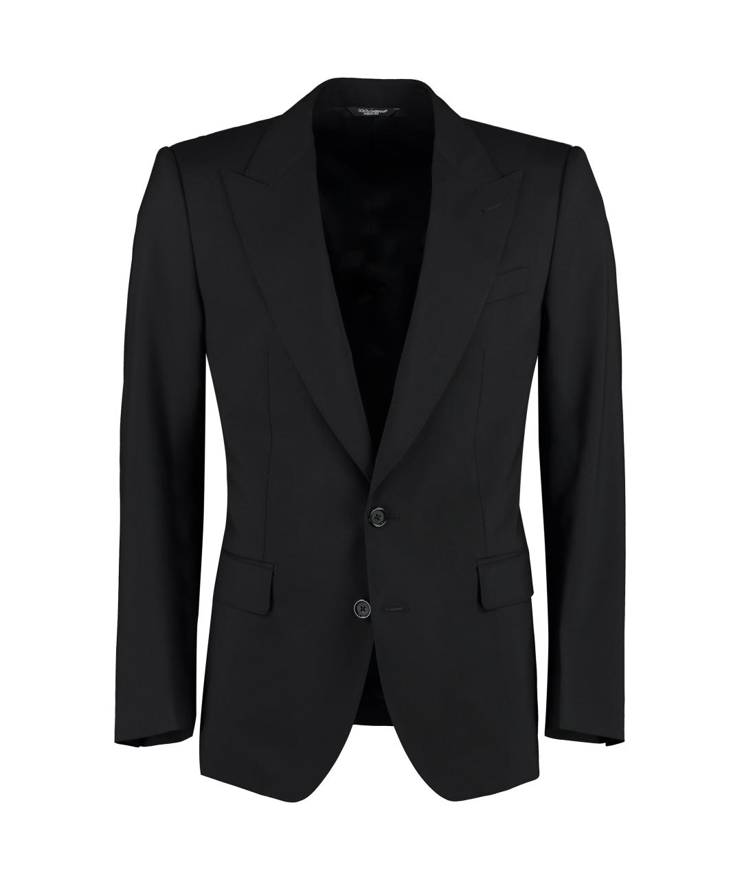 DOLCE&GABBANA Черный классический костюм, фото 2