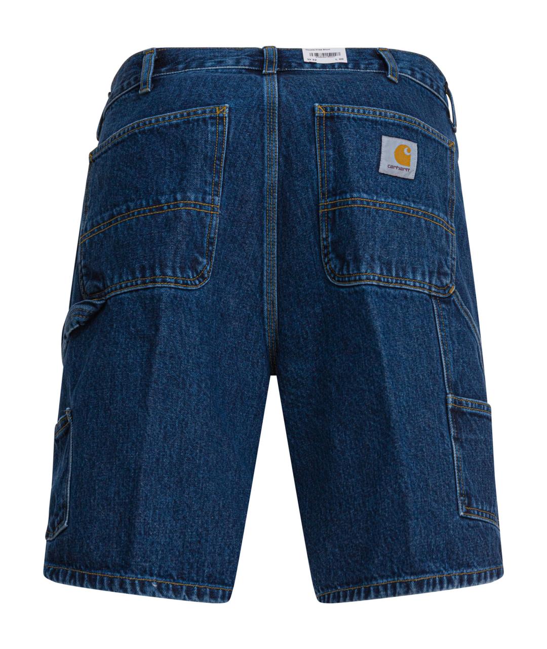 CARHARTT WIP Синие хлопковые шорты, фото 2