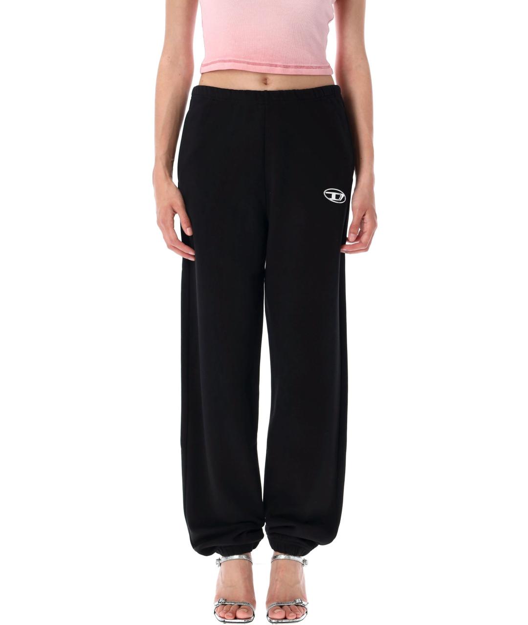 DIESEL Черные хлопковые спортивные брюки и шорты, фото 4