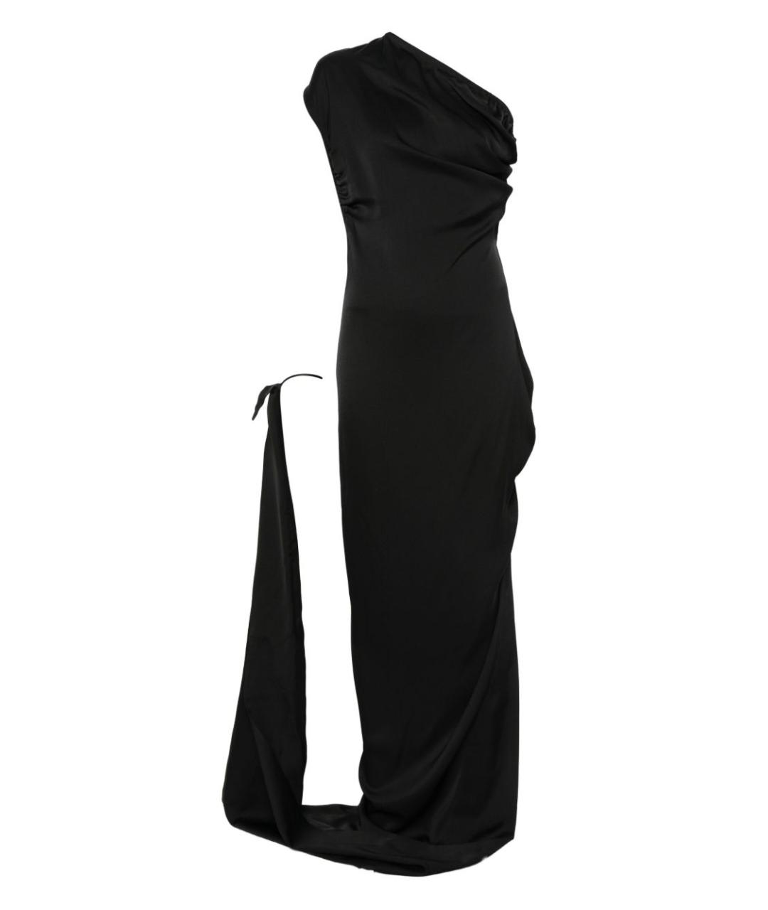 VIVIENNE WESTWOOD Черное вискозное вечернее платье, фото 1