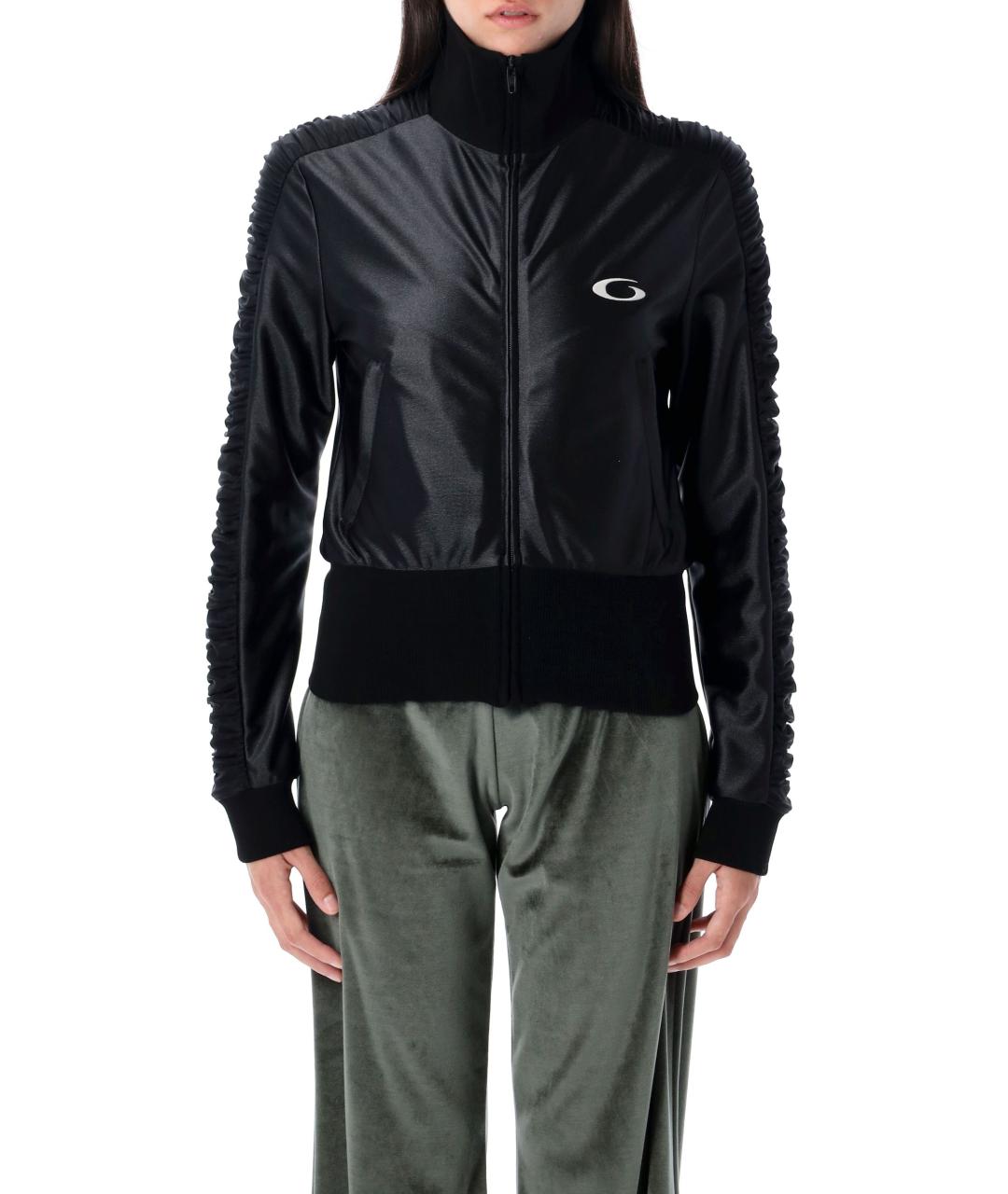 BALENCIAGA Черная полиэстеровая куртка, фото 2