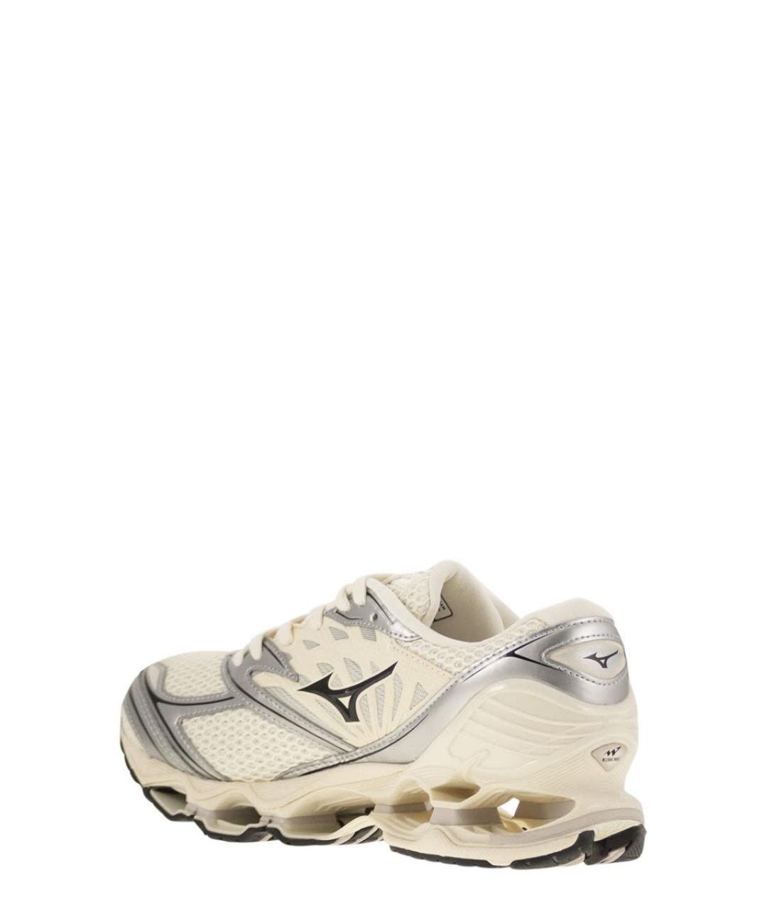 MIZUNO Белые кожаные низкие кроссовки / кеды, фото 3