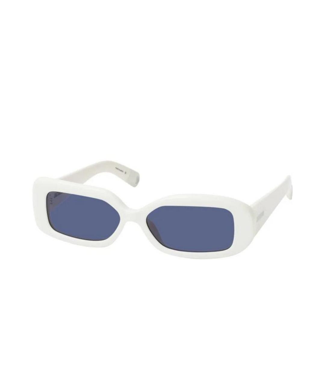 JACQUEMUS Белые солнцезащитные очки, фото 1