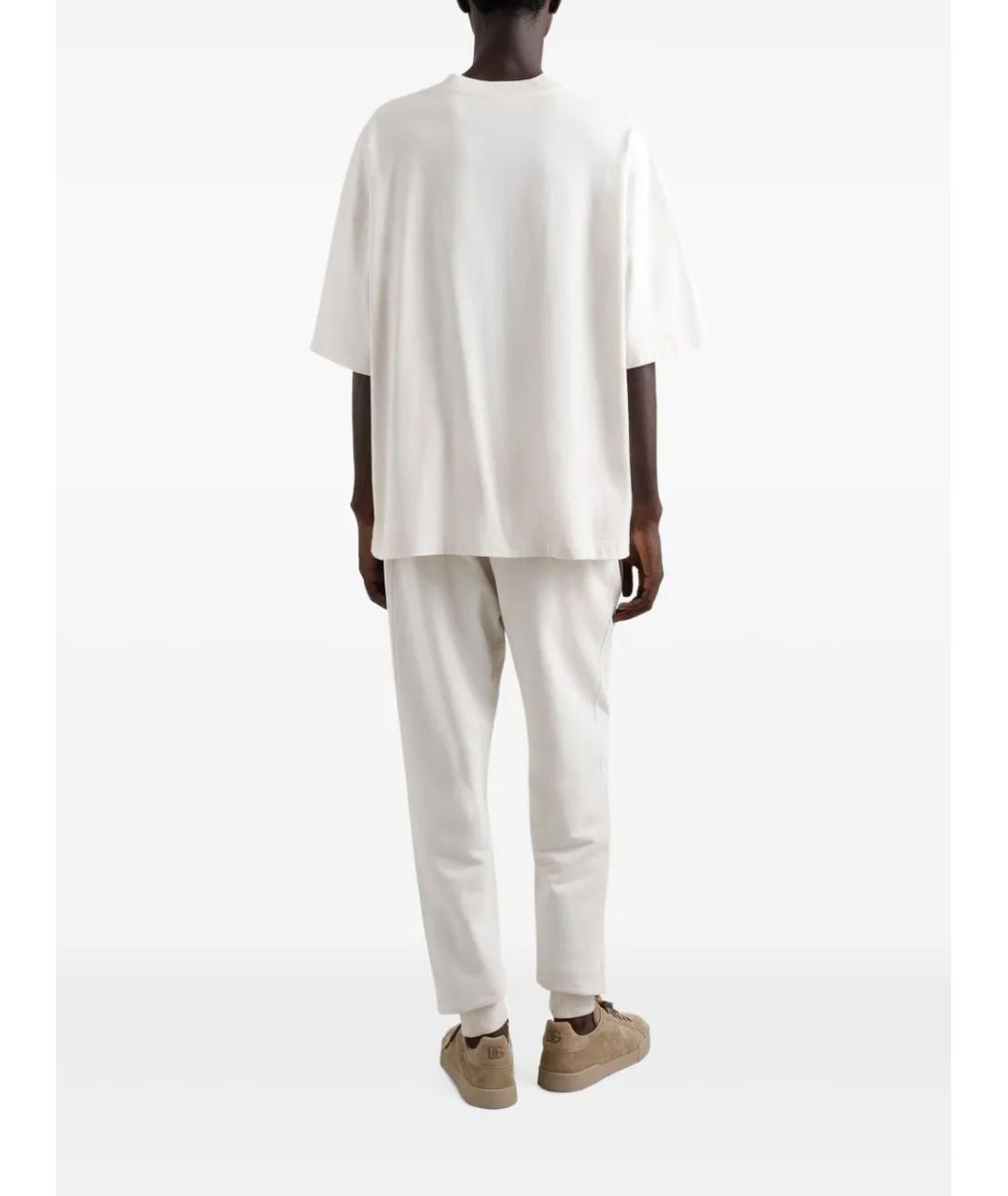 DOLCE&GABBANA Бежевая хлопковая футболка, фото 3