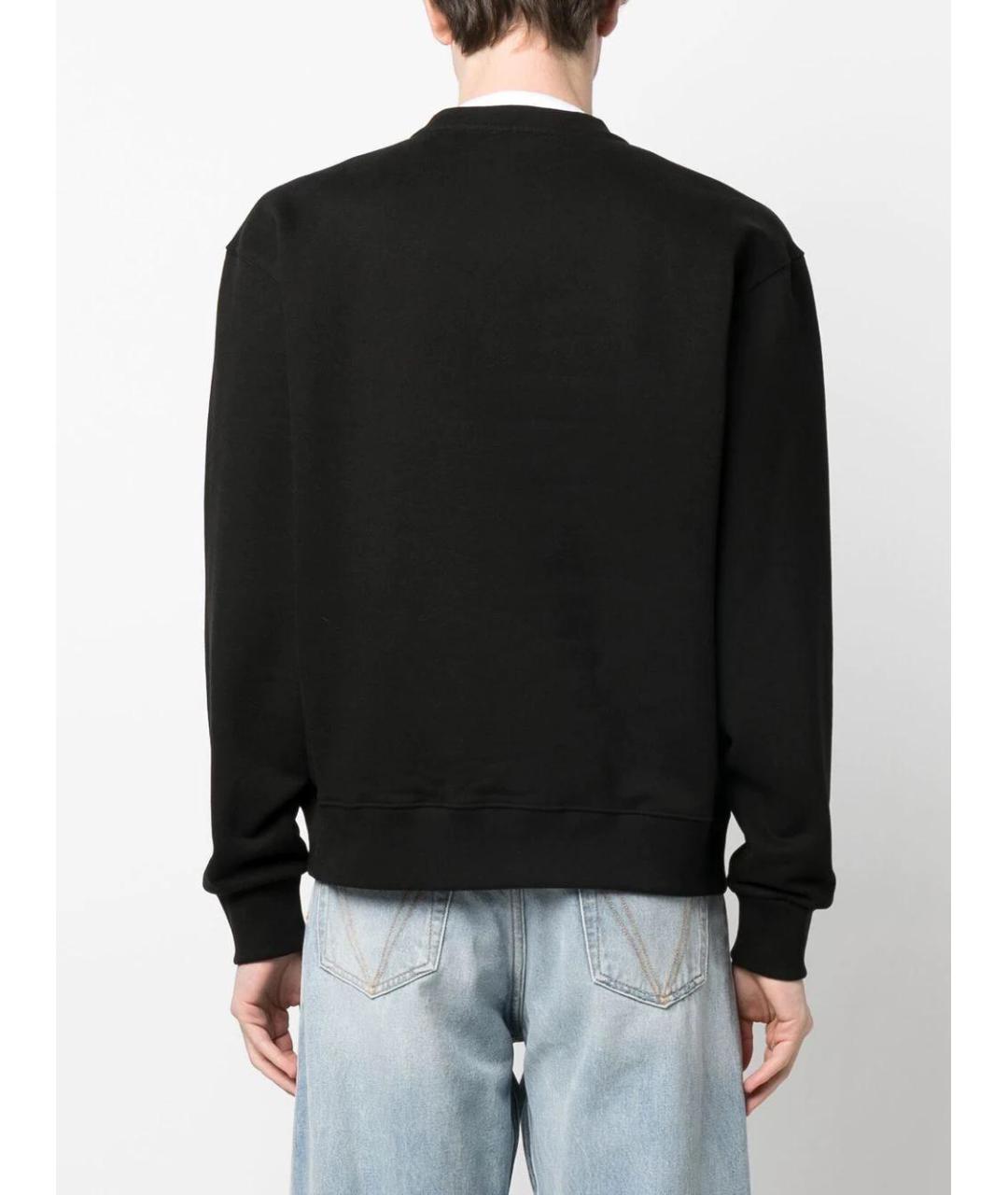 KENZO Черный хлопковый джемпер / свитер, фото 4