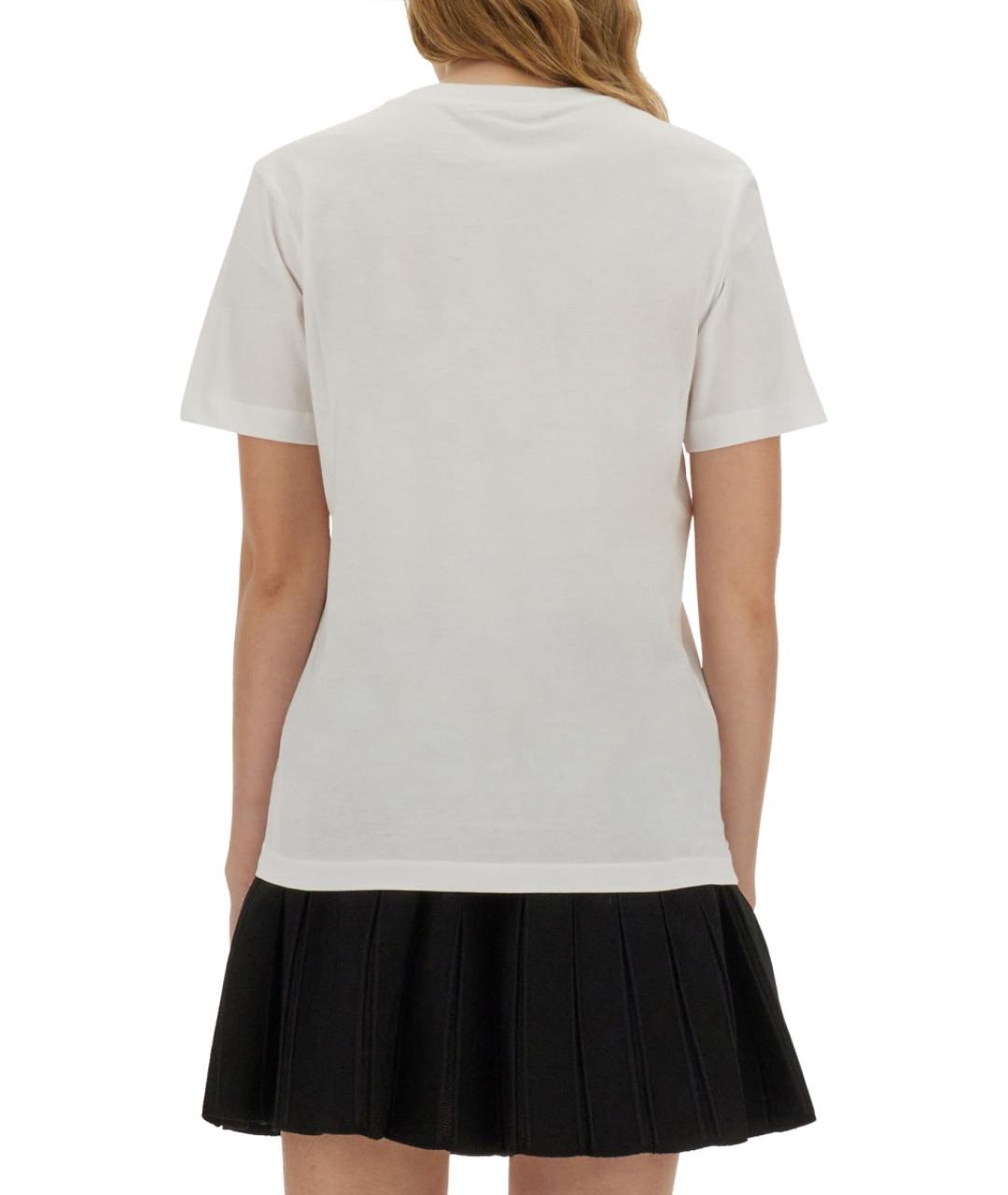 MARNI Белая хлопковая футболка, фото 6