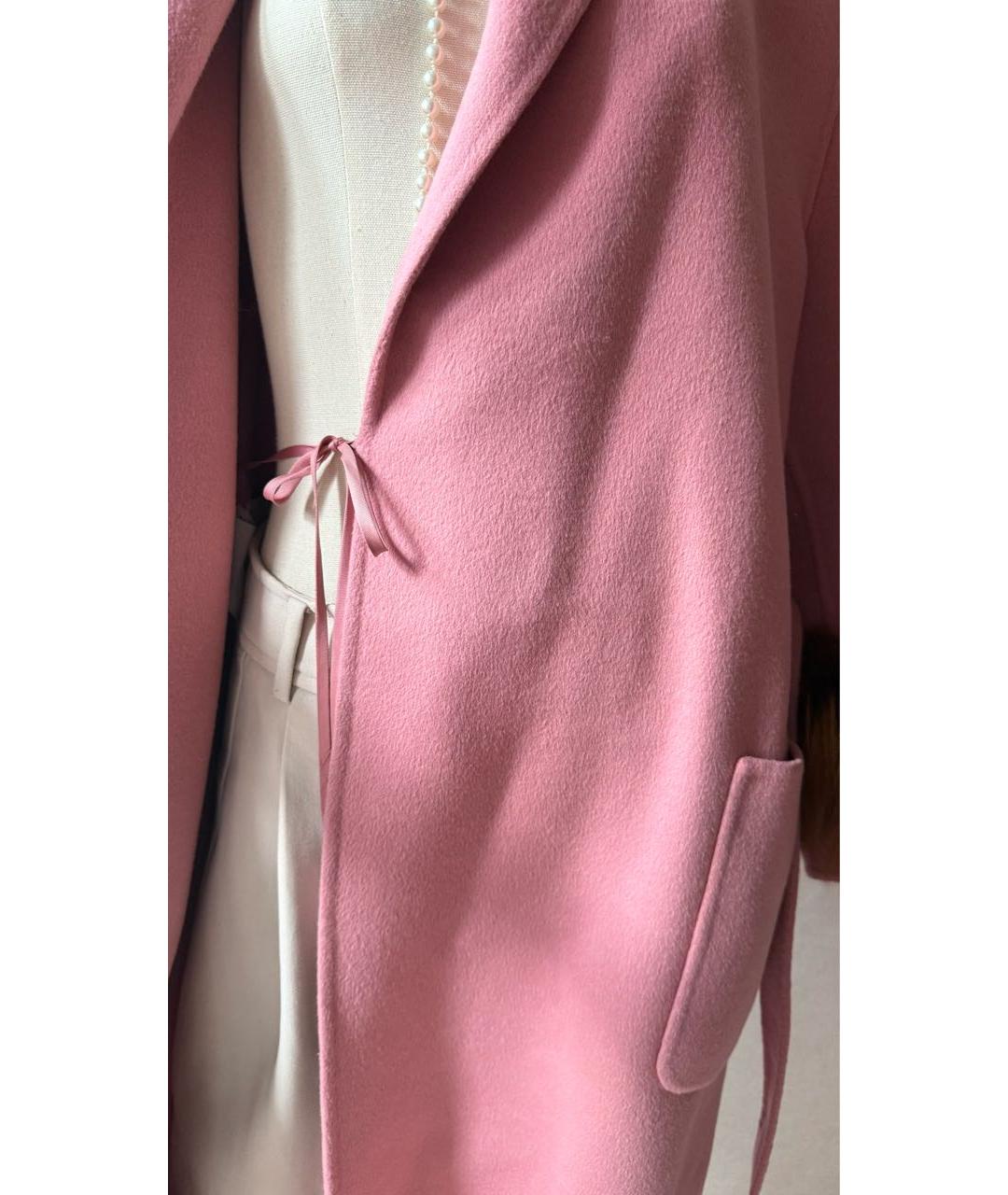 PRADA Коралловая шерстяная парка, фото 4