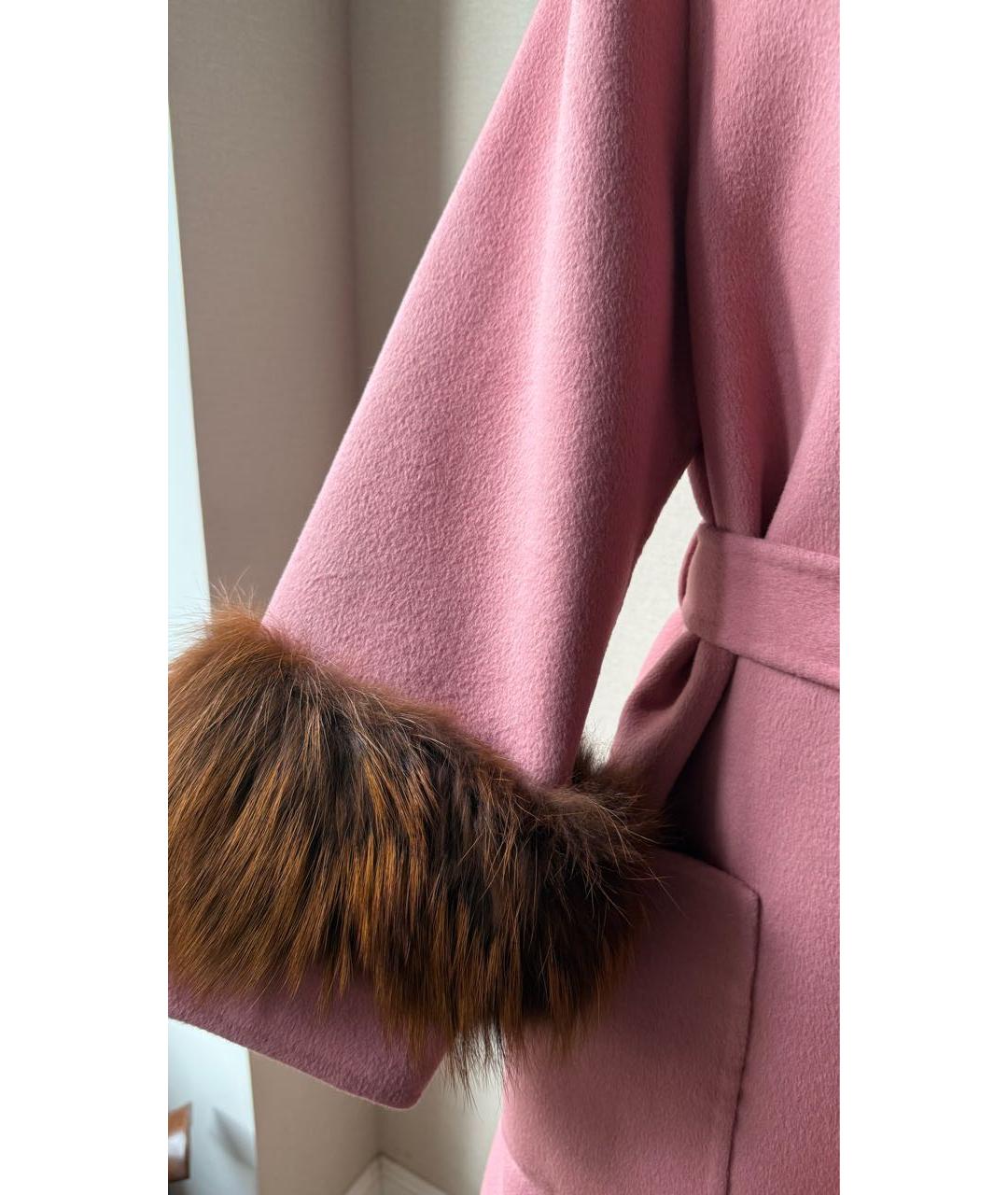 PRADA Коралловая шерстяная парка, фото 6