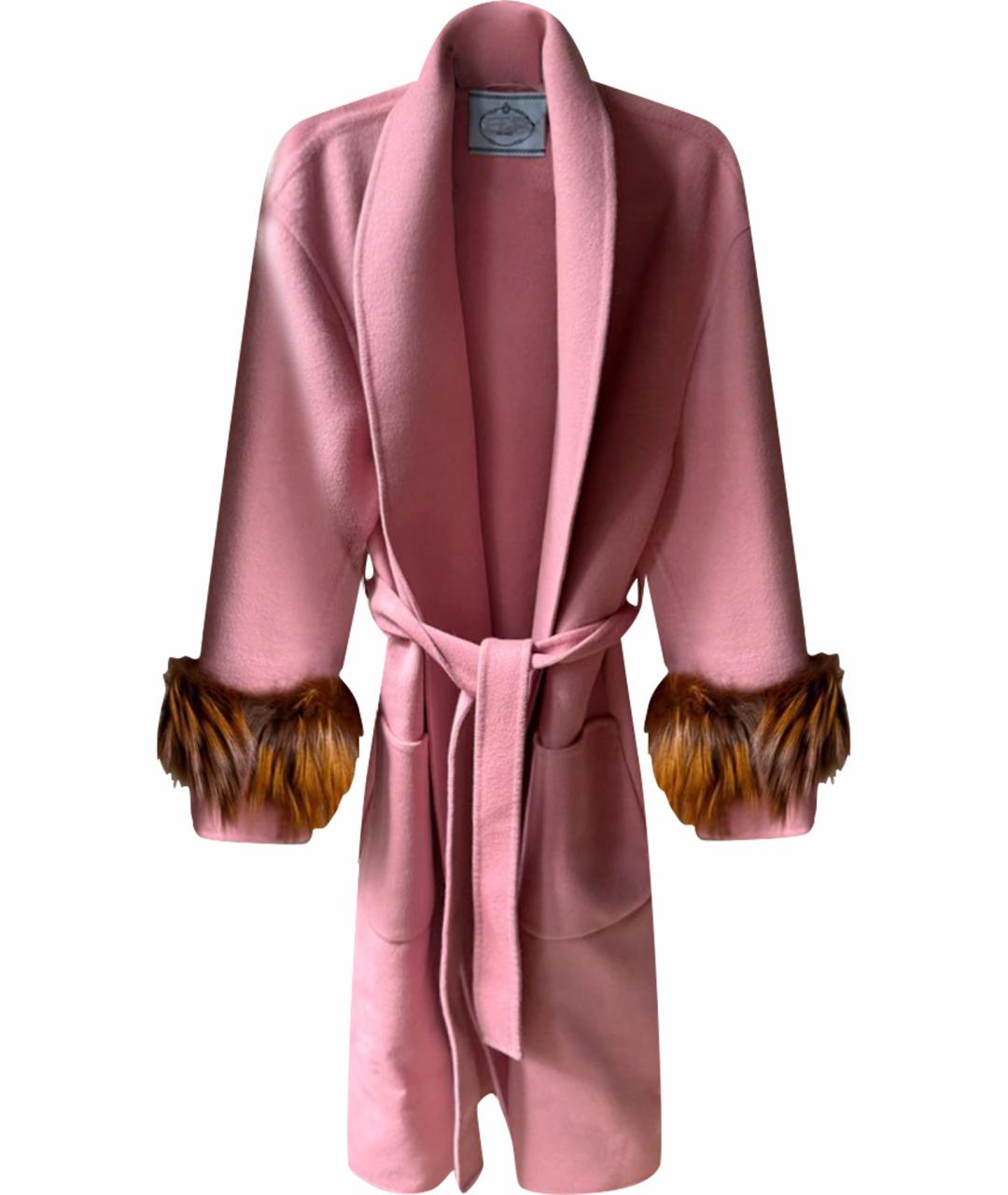 PRADA Коралловая шерстяная парка, фото 1