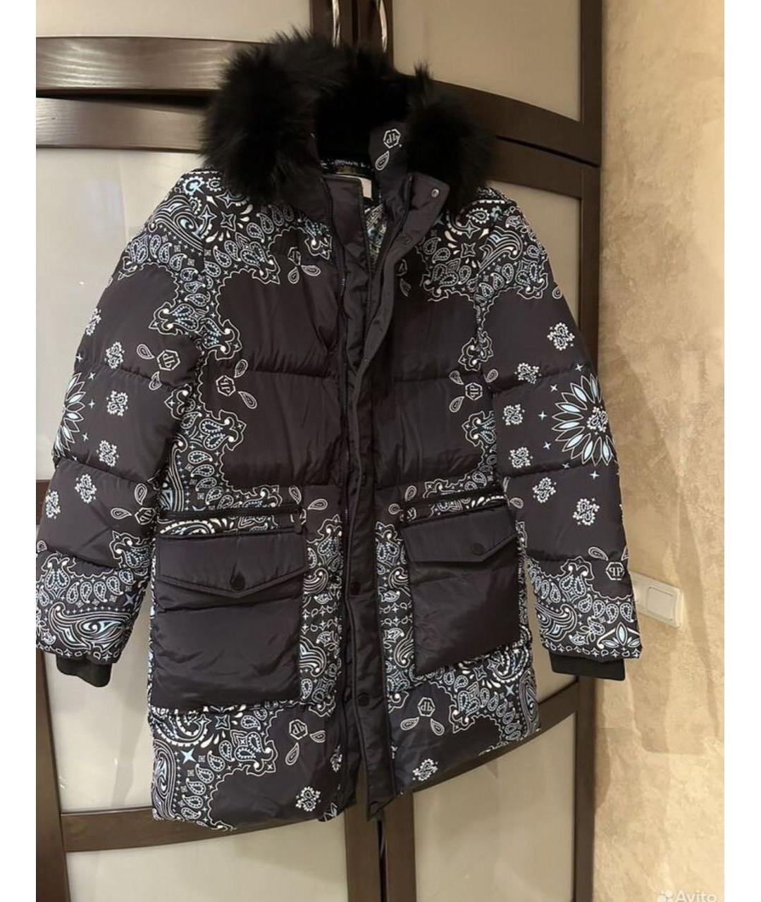PHILIPP PLEIN Мульти пуховик, фото 2