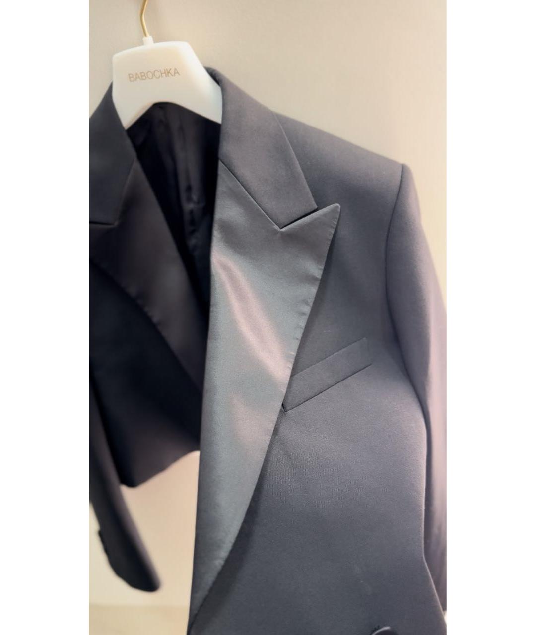 ARMARIUM Черный шерстяной жакет/пиджак, фото 6