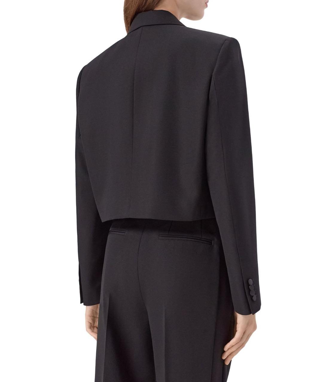 ARMARIUM Черный шерстяной жакет/пиджак, фото 2