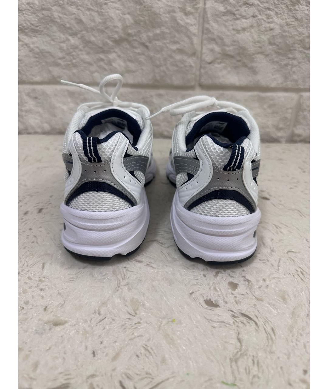 NEW BALANCE Белые низкие кроссовки / кеды, фото 3