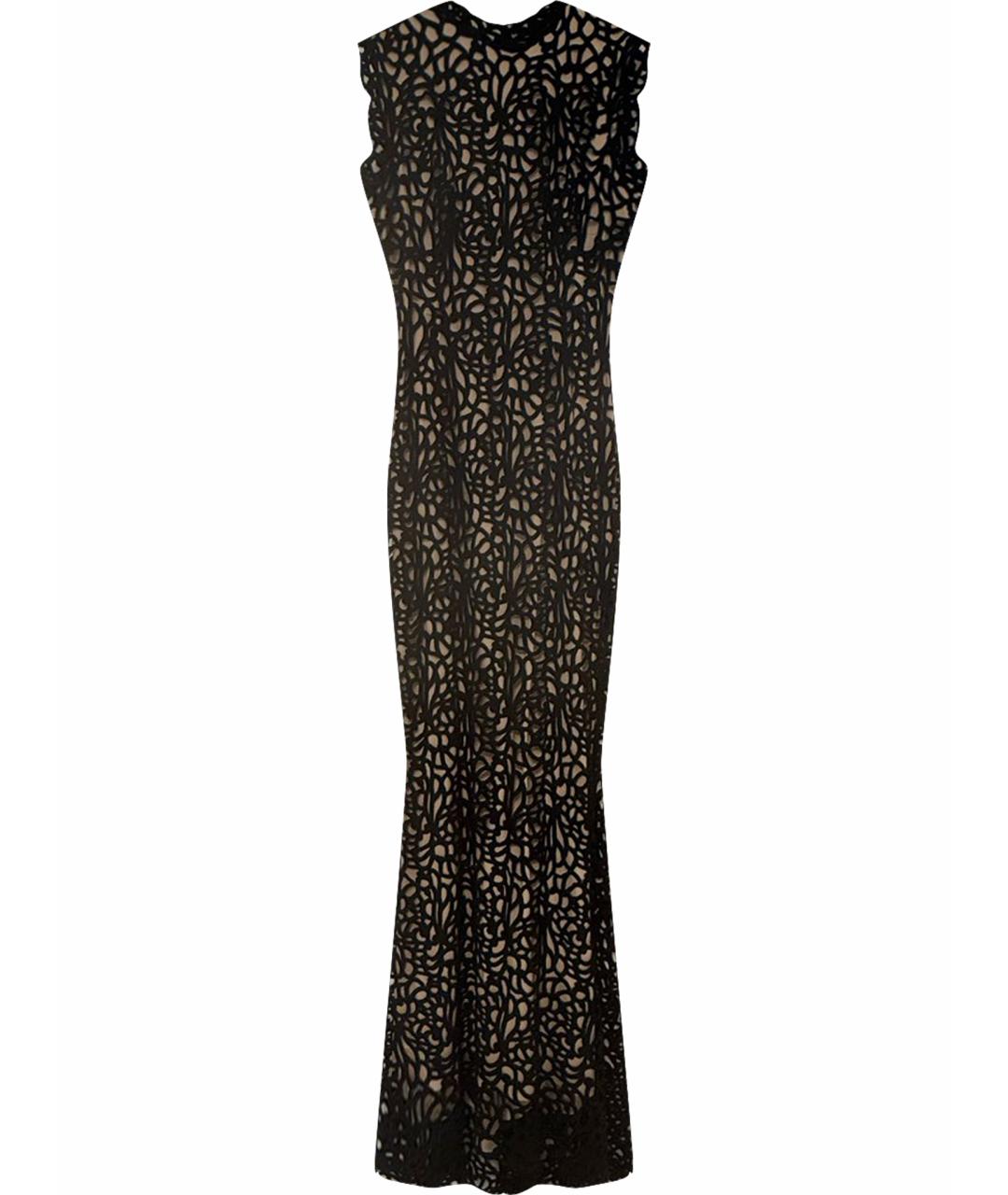 ERMANNO SCERVINO Черное шерстяное вечернее платье, фото 1