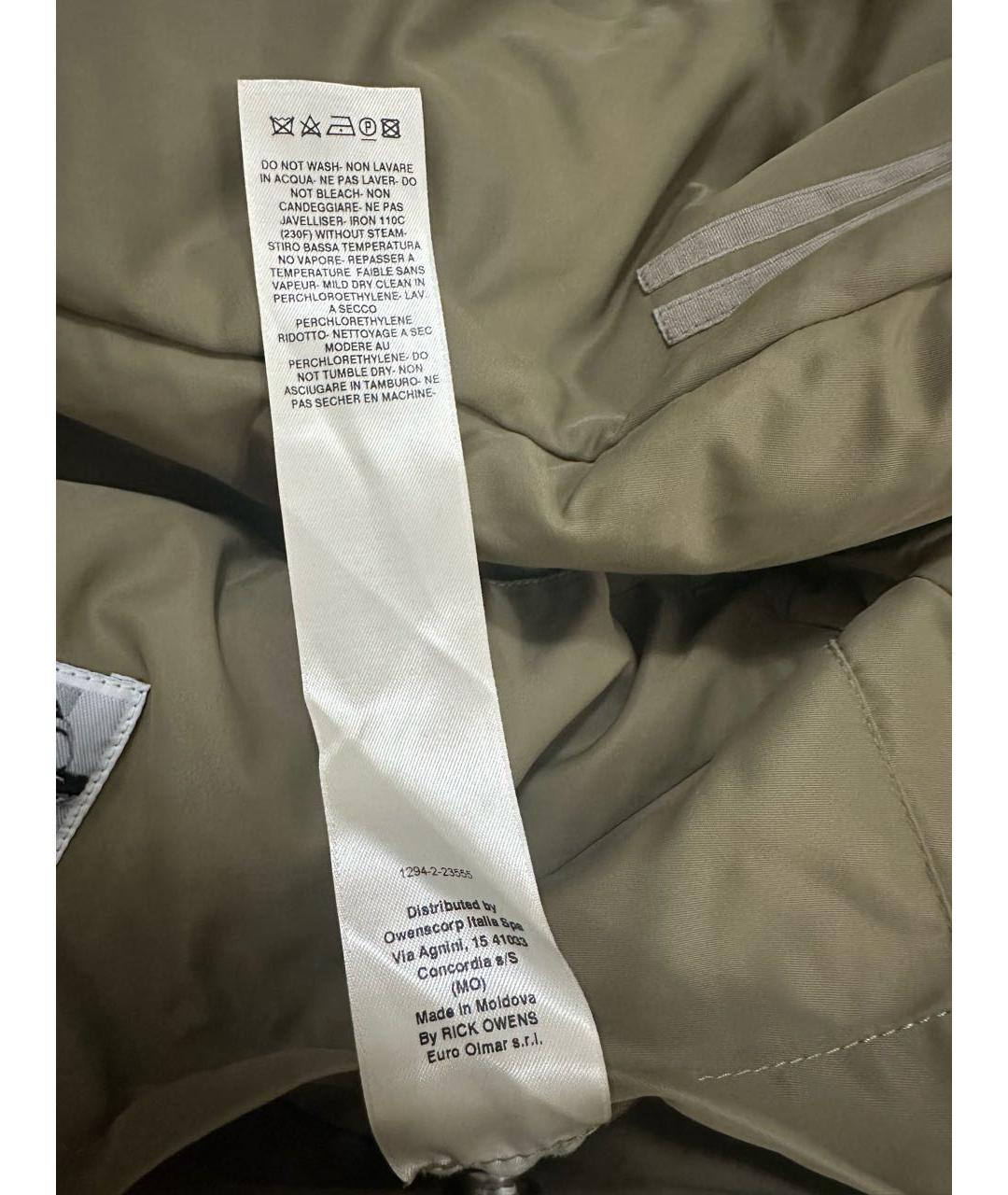 RICK OWENS DRKSHDW Черный пуховик, фото 6