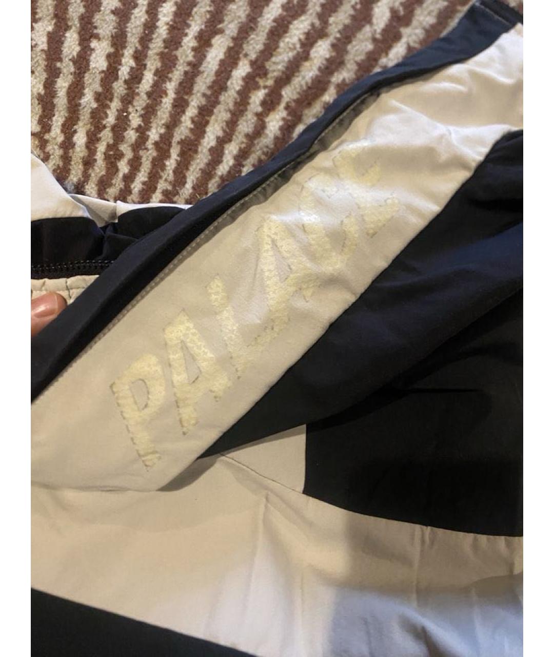 PALACE Серая полиэстеровая спортивная куртка, фото 2